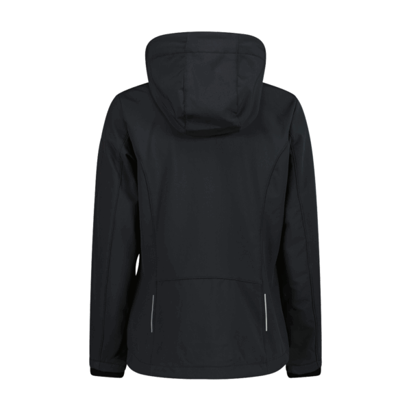 CMP WOMAN JACKET ZIP HOOD ANTRACITE-PEONY – Bild 2