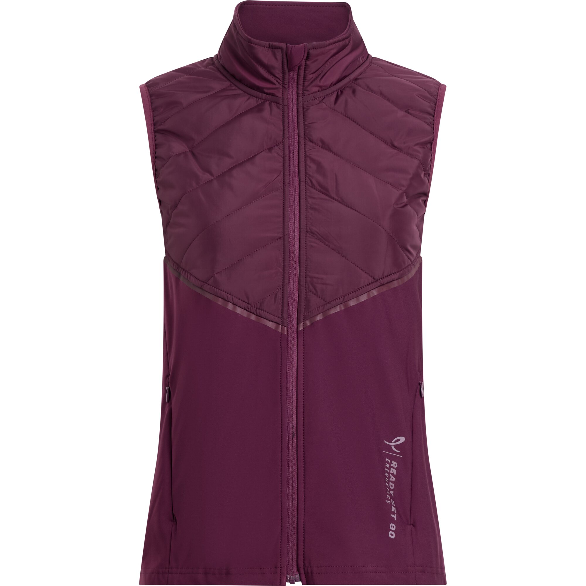 ENERGETICS Da.-Weste Baya VST W RED WINE/LILAC DARK