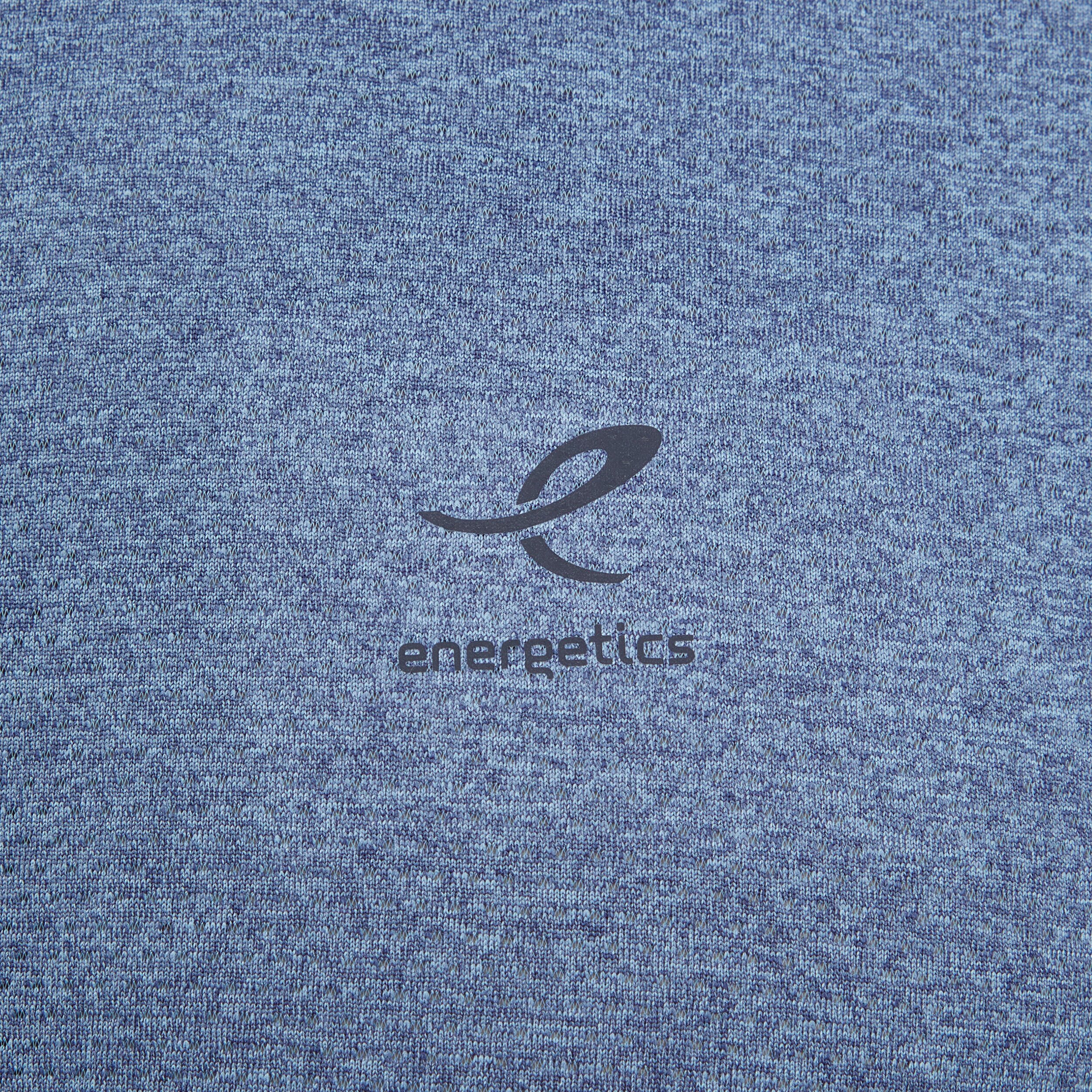 ENERGETICS He.-T-Shirt Tibo SS M MELANGE/NAVY/BLUE DA – Bild 3
