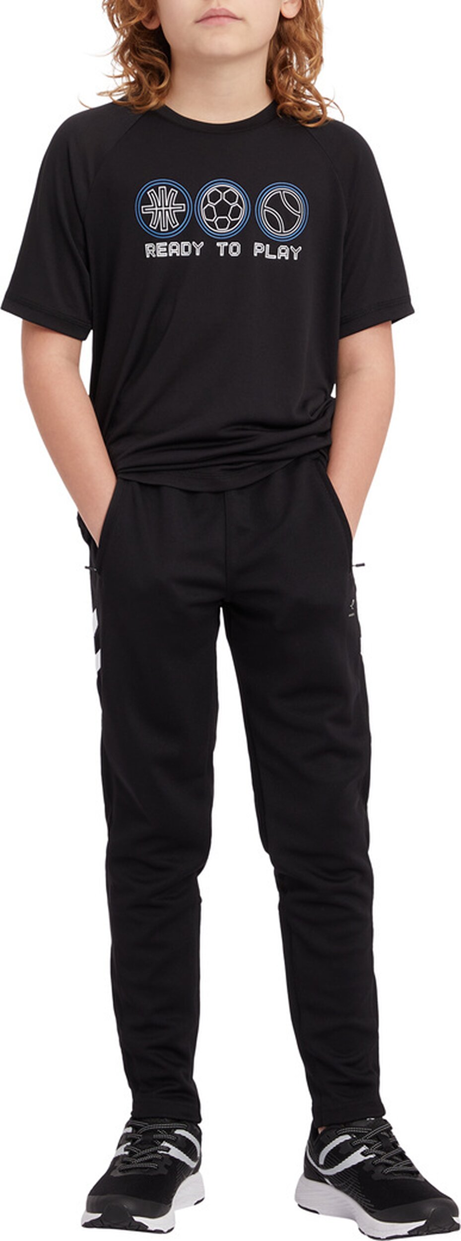 ENERGETICS Ju.-Trainings-Hose Keith 2 B BLACK – Bild 4