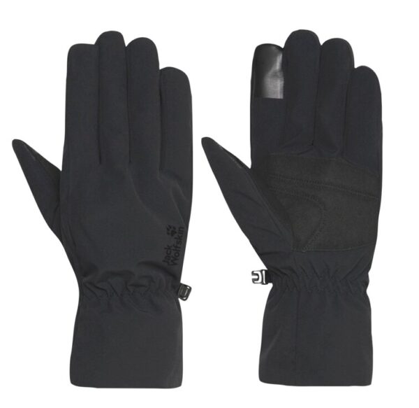 JACK WOLFSKIN HIGHLOFT GLOVE BLACK – Bild 3