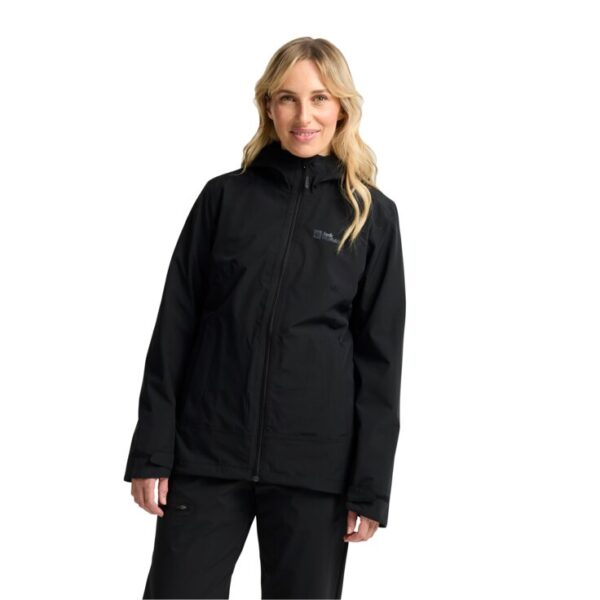 JACK WOLFSKIN MOONRISE 3IN1 JKT W BLACK – Bild 5