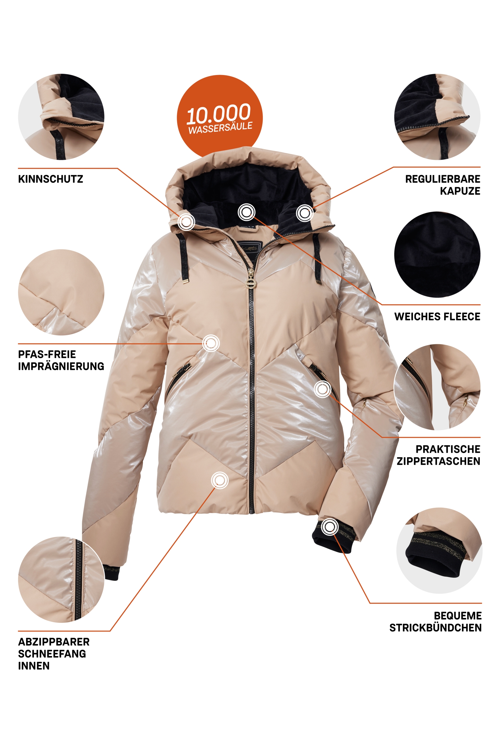 KILLTEC KSW 113 WMN SKI QLTD JCKT NOMAD – Bild 5