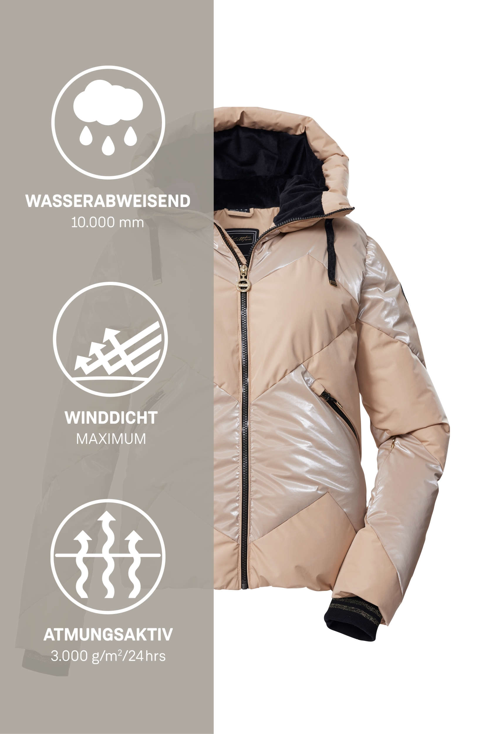 KILLTEC KSW 113 WMN SKI QLTD JCKT NOMAD – Bild 6