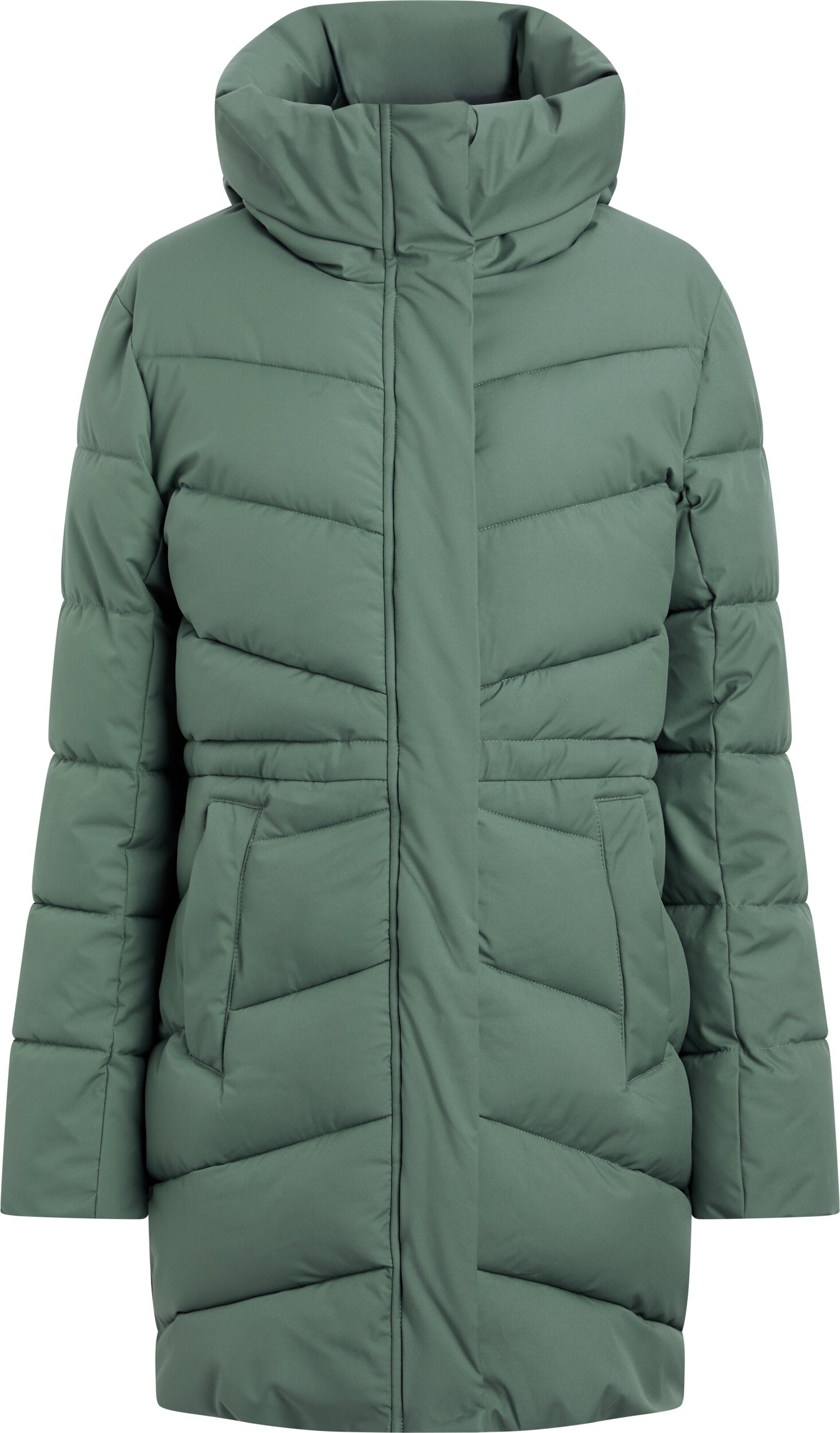 McKINLEY Da.-Mantel Ecosta II W GREEN DARK