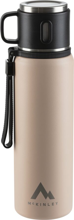 McKINLEY Isolierflasche 0,8L + Becher ROSE