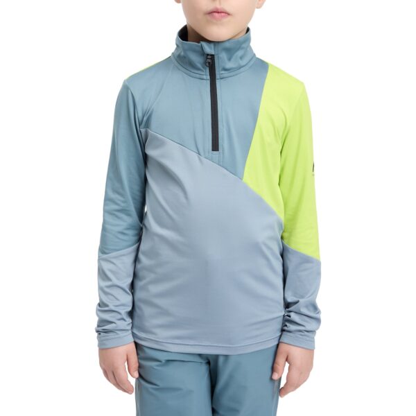 McKINLEY Ju.-Funktions-Shirt Ikay II J BLUE SMOKE/BLUE SMOK – Bild 3
