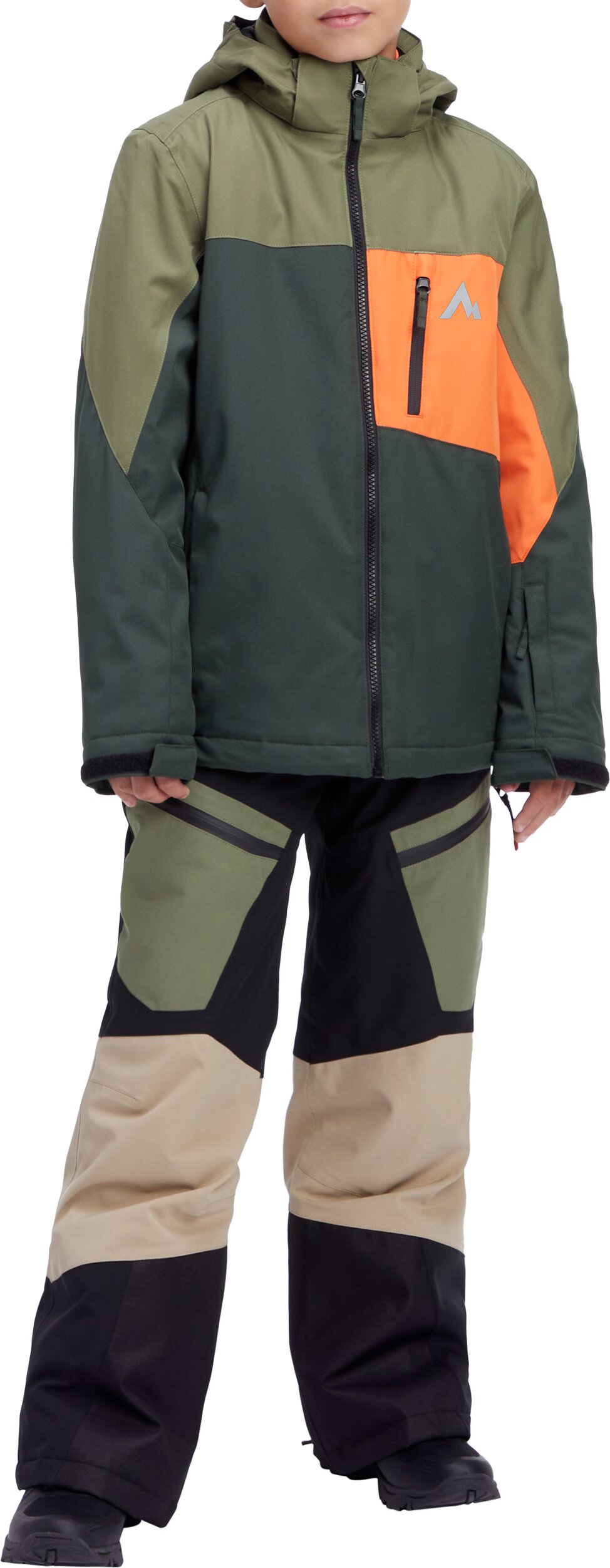 McKINLEY Ju.-Jacke Dorian B GREEN DARK/OLIVE DAR – Bild 3