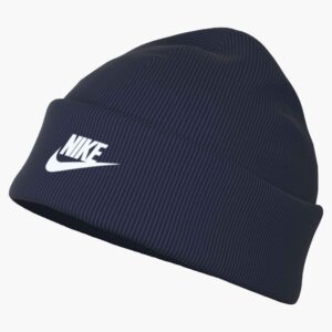 NIKE K NK PEAK BEANIE TC FUT MIDNIGHT NAVY/WHITE