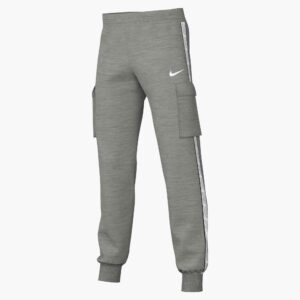 NIKE K NSW CLUB+ FLC CRGO PNT DK GREY HEATHER/BASE GREY/WHIT