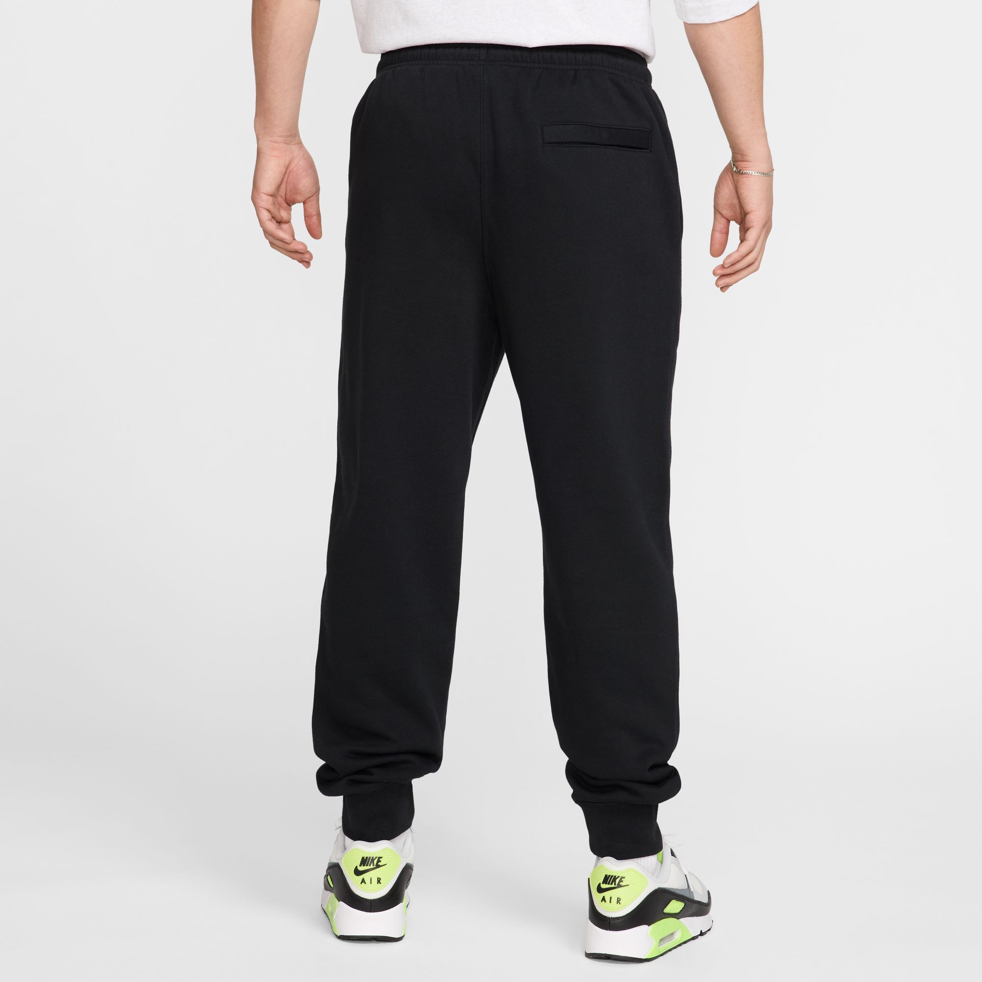 NIKE M NK CLUB BB JOGGER BLACK/BLACK/WHITE – Bild 2