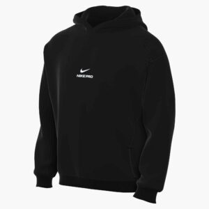 NIKE M NP DF NPT MIDLAYER HOODIE BLACK/WHITE