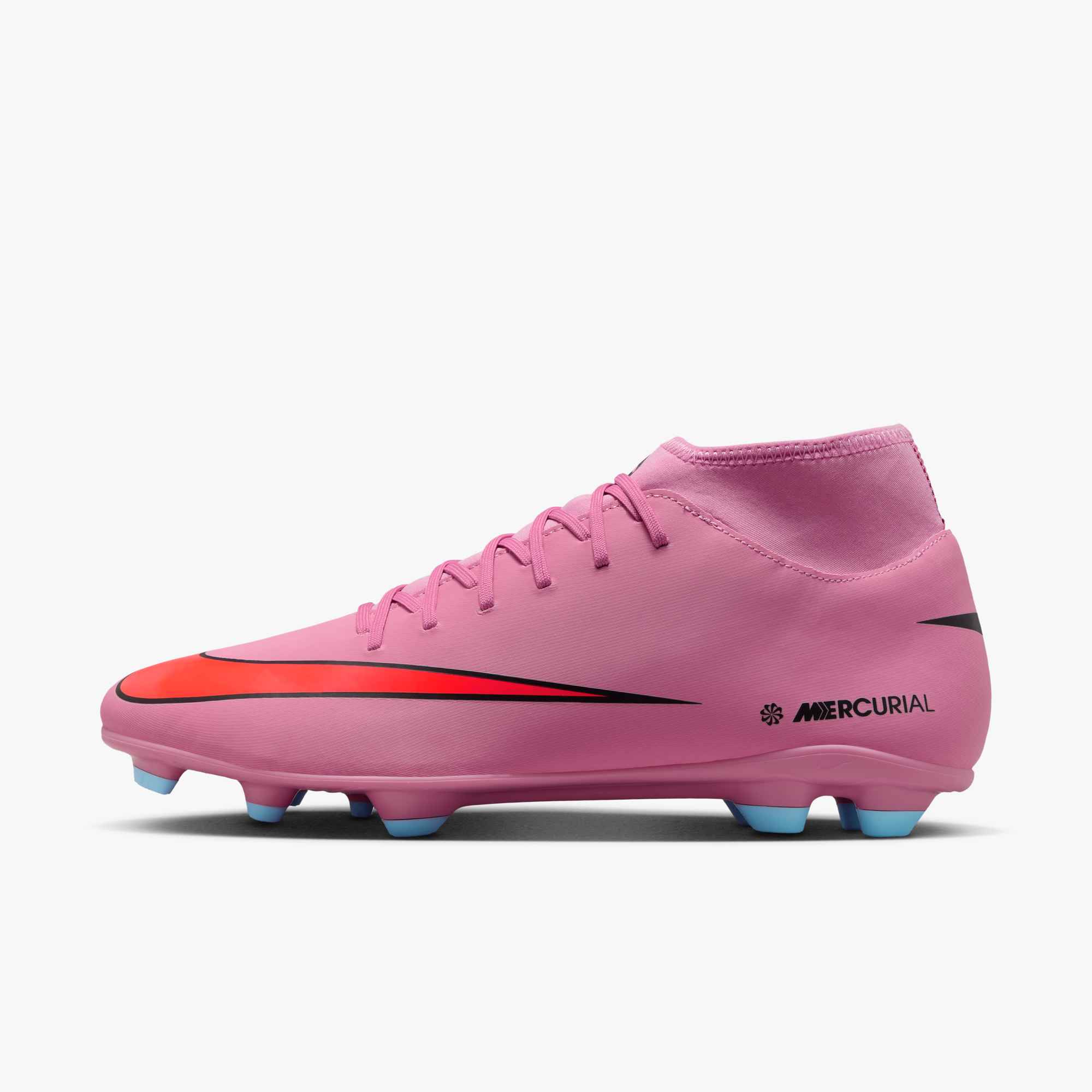 NIKE SUPERFLY 10 CLUB FG/MG MAGIC FLAMINGO/BLACK-TOTAL CRI – Bild 3