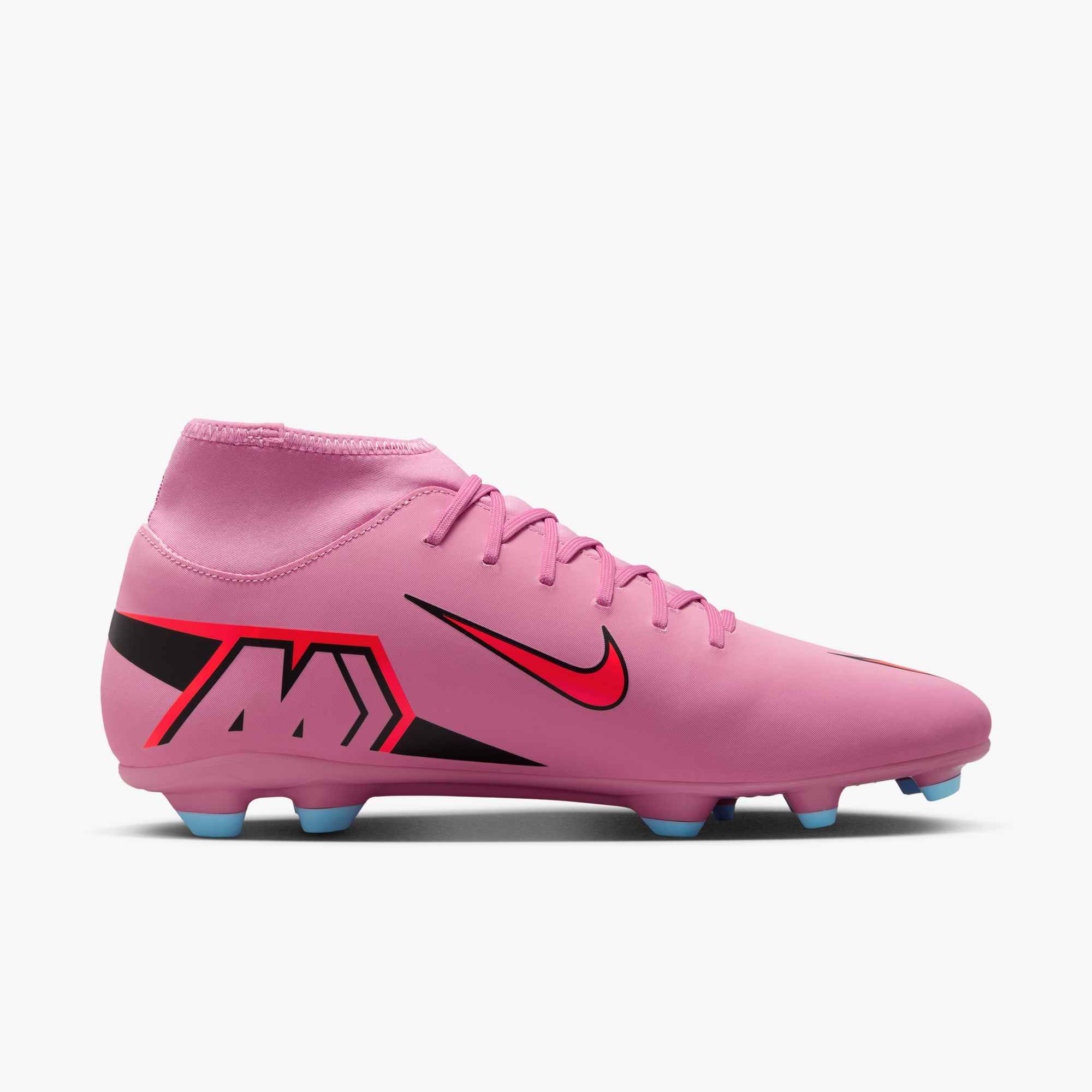 NIKE SUPERFLY 10 CLUB FG/MG MAGIC FLAMINGO/BLACK-TOTAL CRI – Bild 5