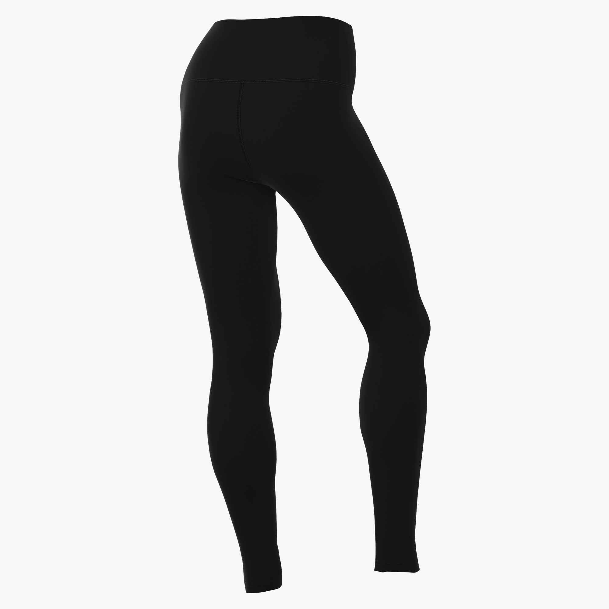 NIKE W NK DF ONE HR TIGHT WT BLACK/WHITE – Bild 2