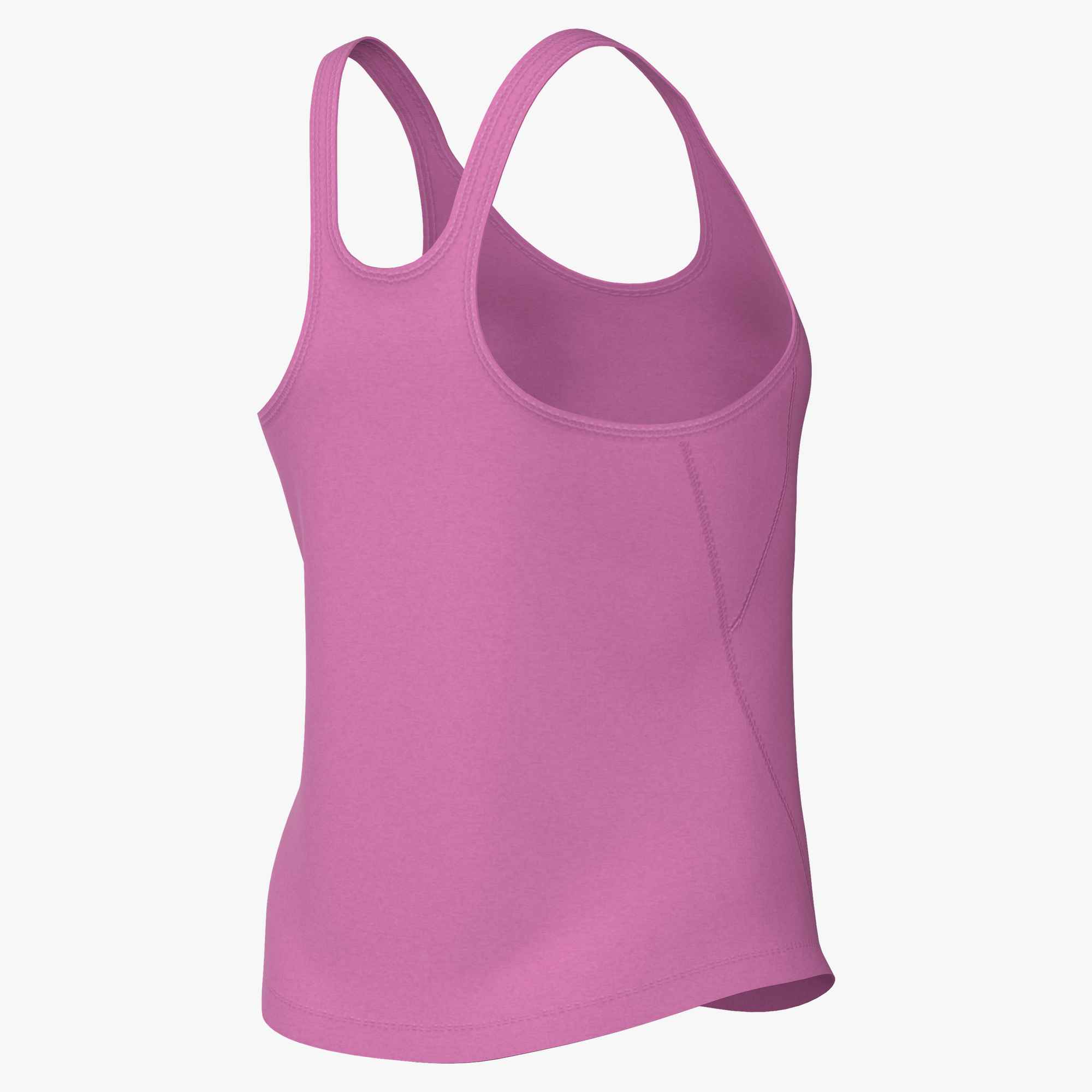 NIKE W NK ONE CLSC DF STRPY TANK WT PLAYFUL PINK/WHITE – Bild 2