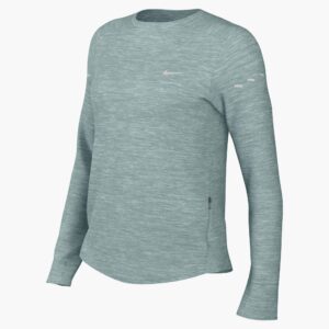 NIKE W NK SWIFT DF UV LS CRW CANNON/HTR/REFLECTIVE SILV