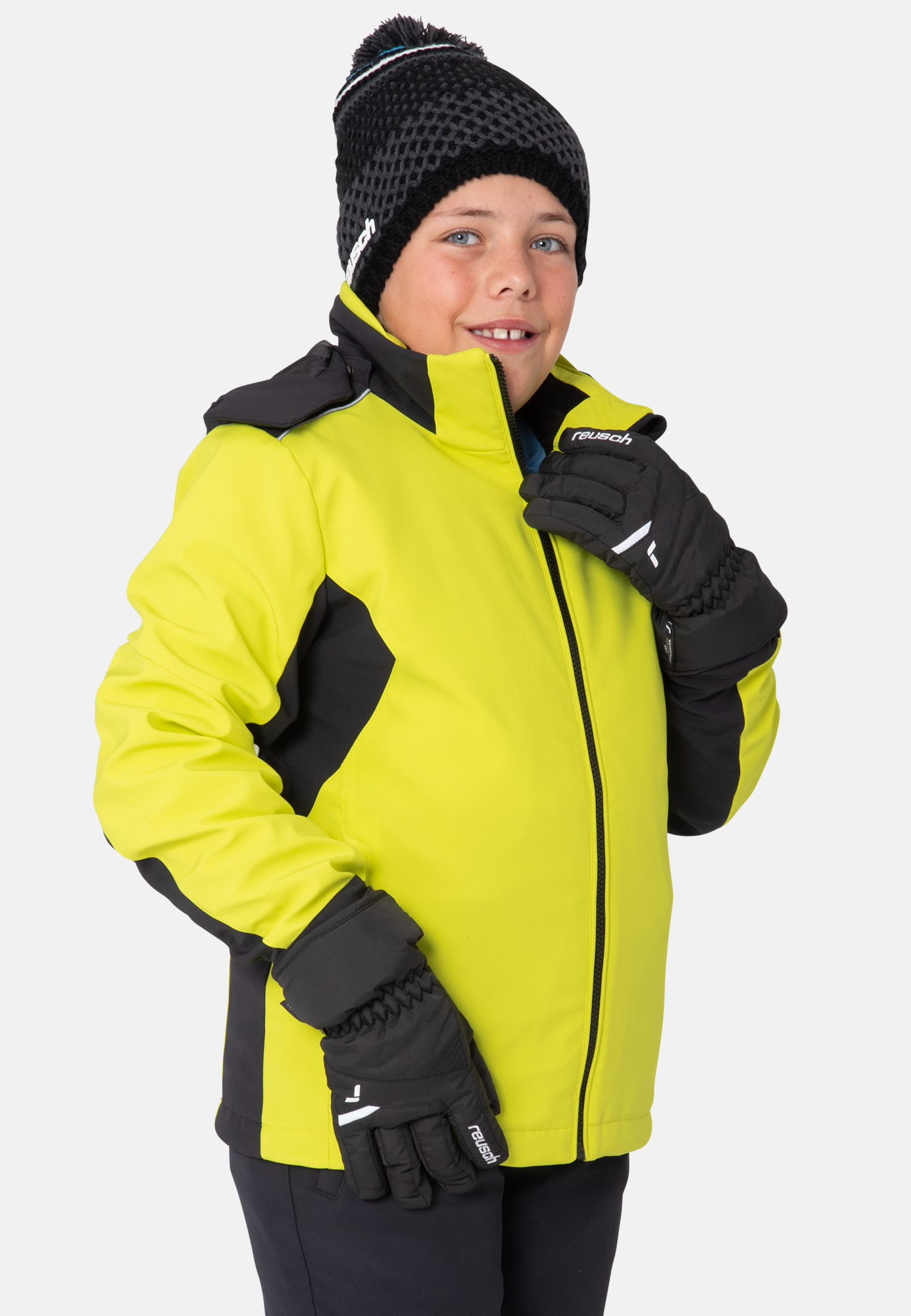 REUSCH Bennet R-TEX® XT Junior BLACK / WHITE – Bild 6