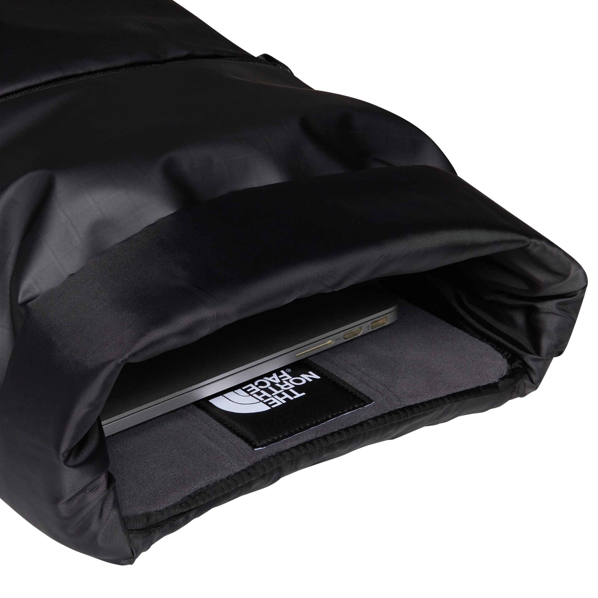 THE NORTH FACE BASE CAMP VOYAGER ROLLTOP TNF BLACK/ASPHALT GREY – Bild 5