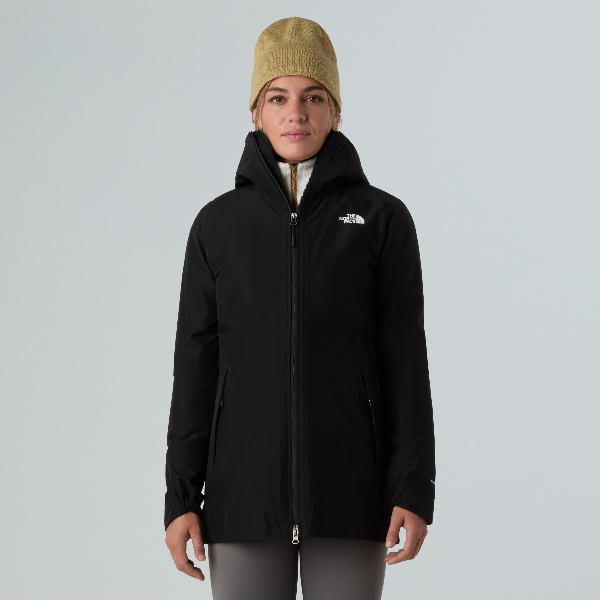 THE NORTH FACE W HIKESTELLER PARKA SHELL JACK TNF BLACK – Bild 6