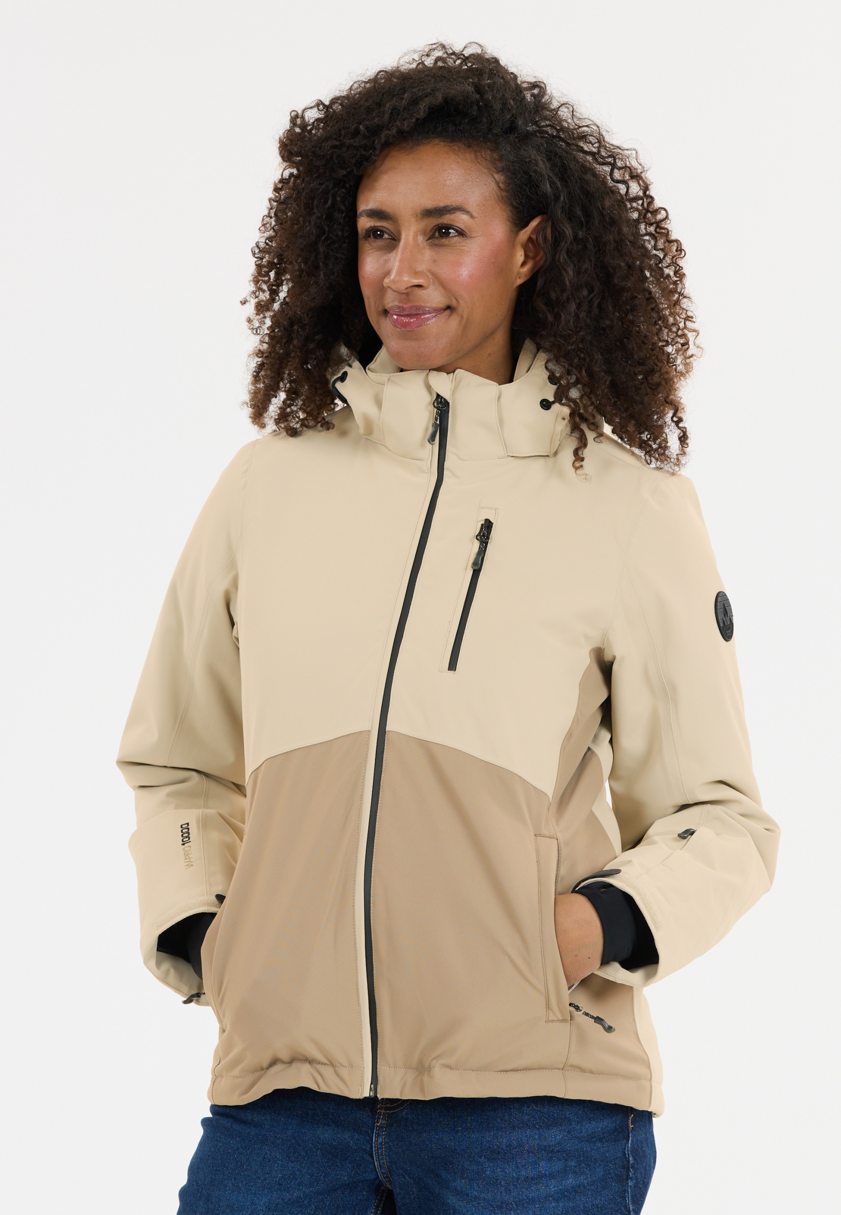 WHISTLER Drizzle W Ski Jacket W-Pro 10000 ISLAND FOSSIL – Bild 10