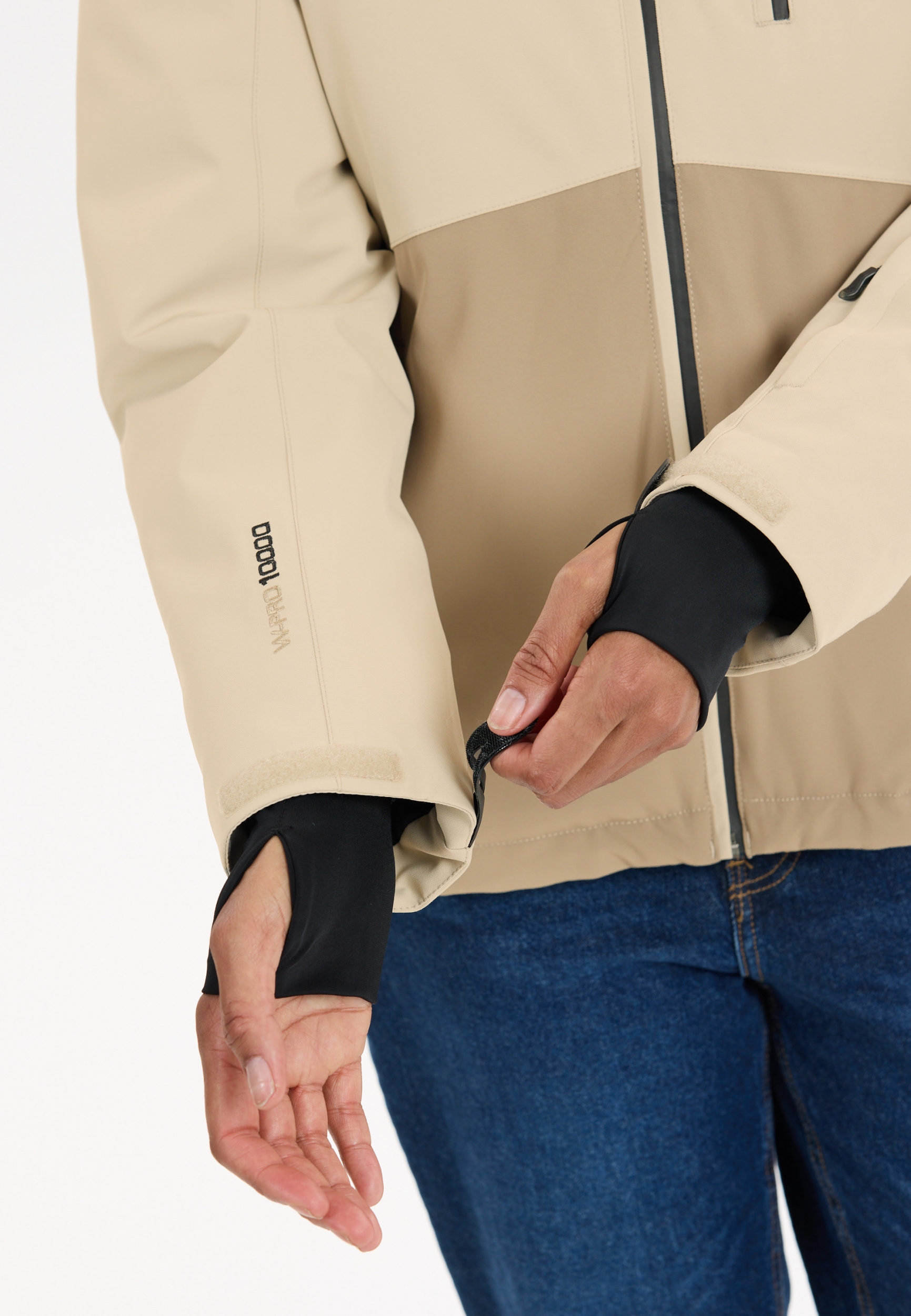 WHISTLER Drizzle W Ski Jacket W-Pro 10000 ISLAND FOSSIL – Bild 6