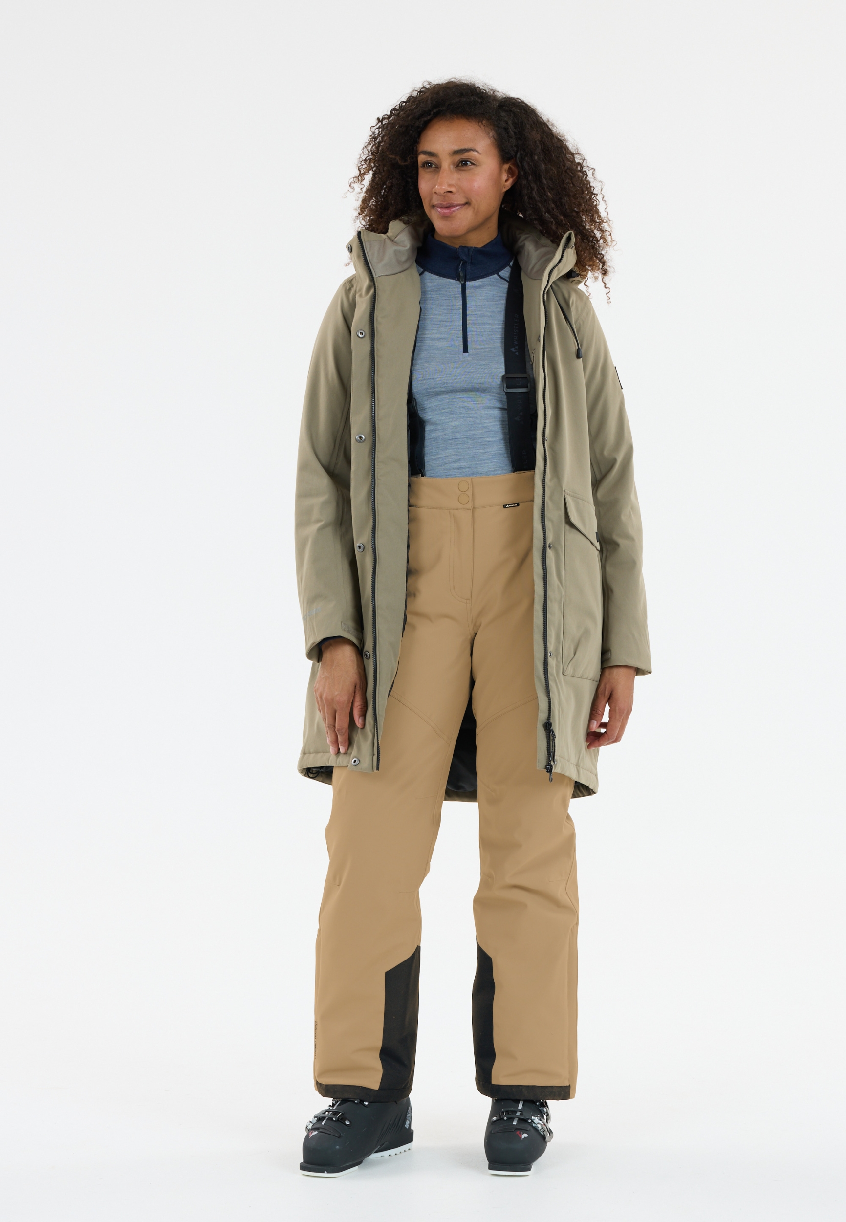 WHISTLER Drizzle W Ski Pant W-Pro 10000 FALLEN ROCK – Bild 7