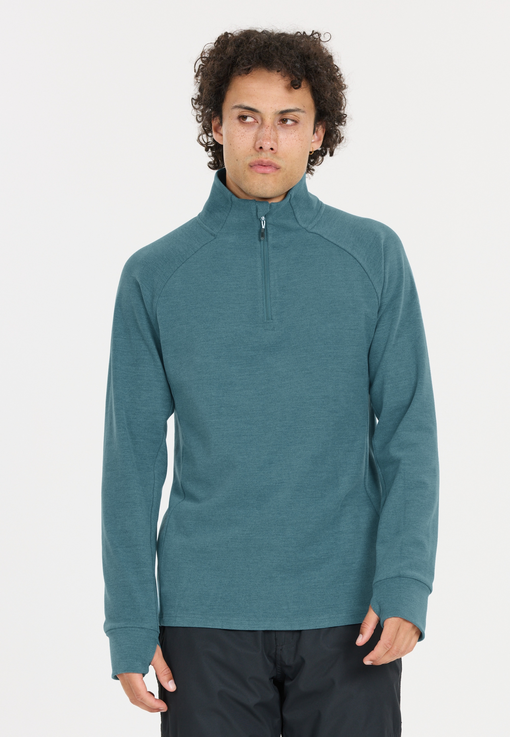 WHISTLER Kajsa M Half Zip Midlayer STORM BLUE – Bild 7