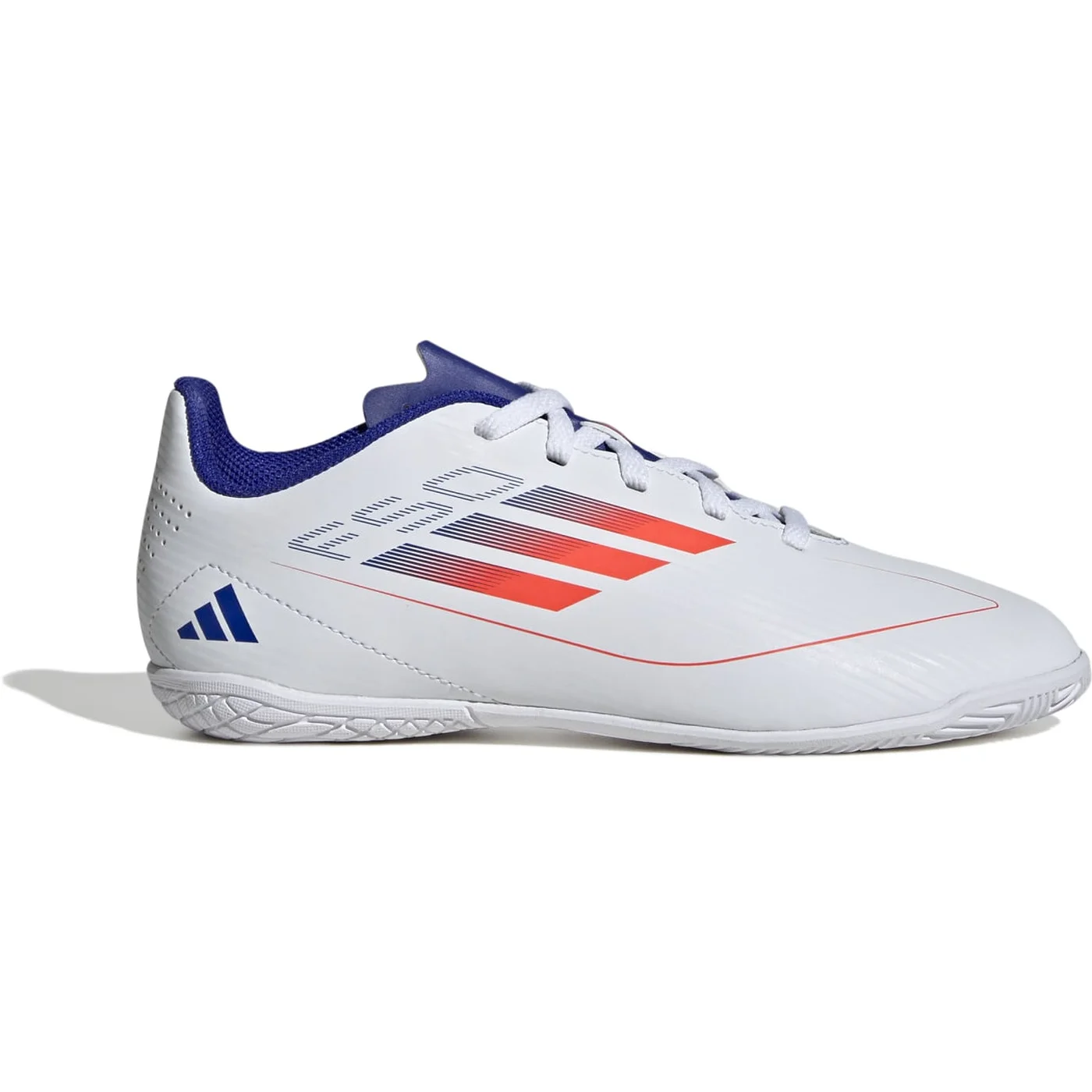 ADIDAS F50 CLUB IN J FTWWHT/SOLRED/LUCBLU