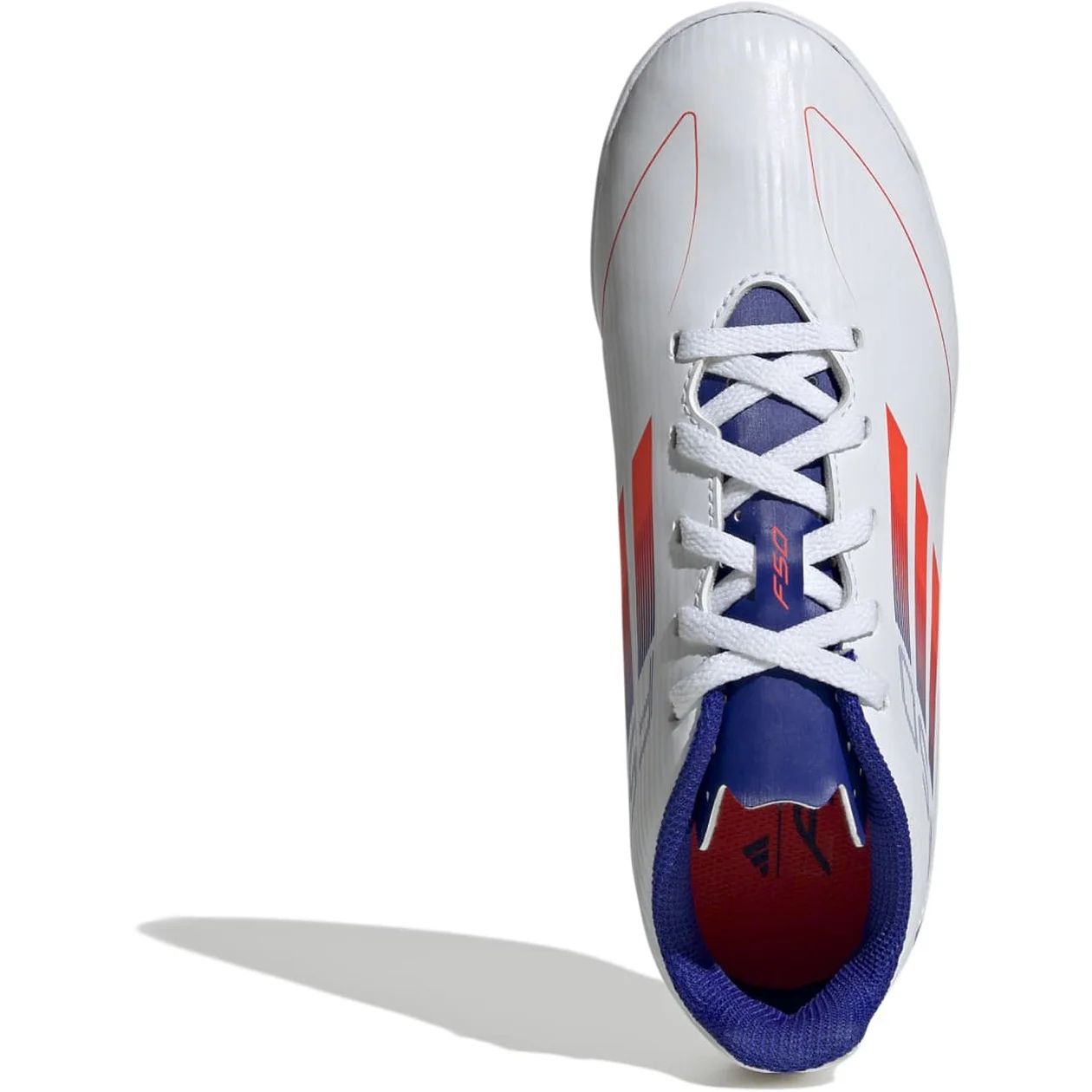 ADIDAS F50 CLUB IN J FTWWHT/SOLRED/LUCBLU – Bild 2
