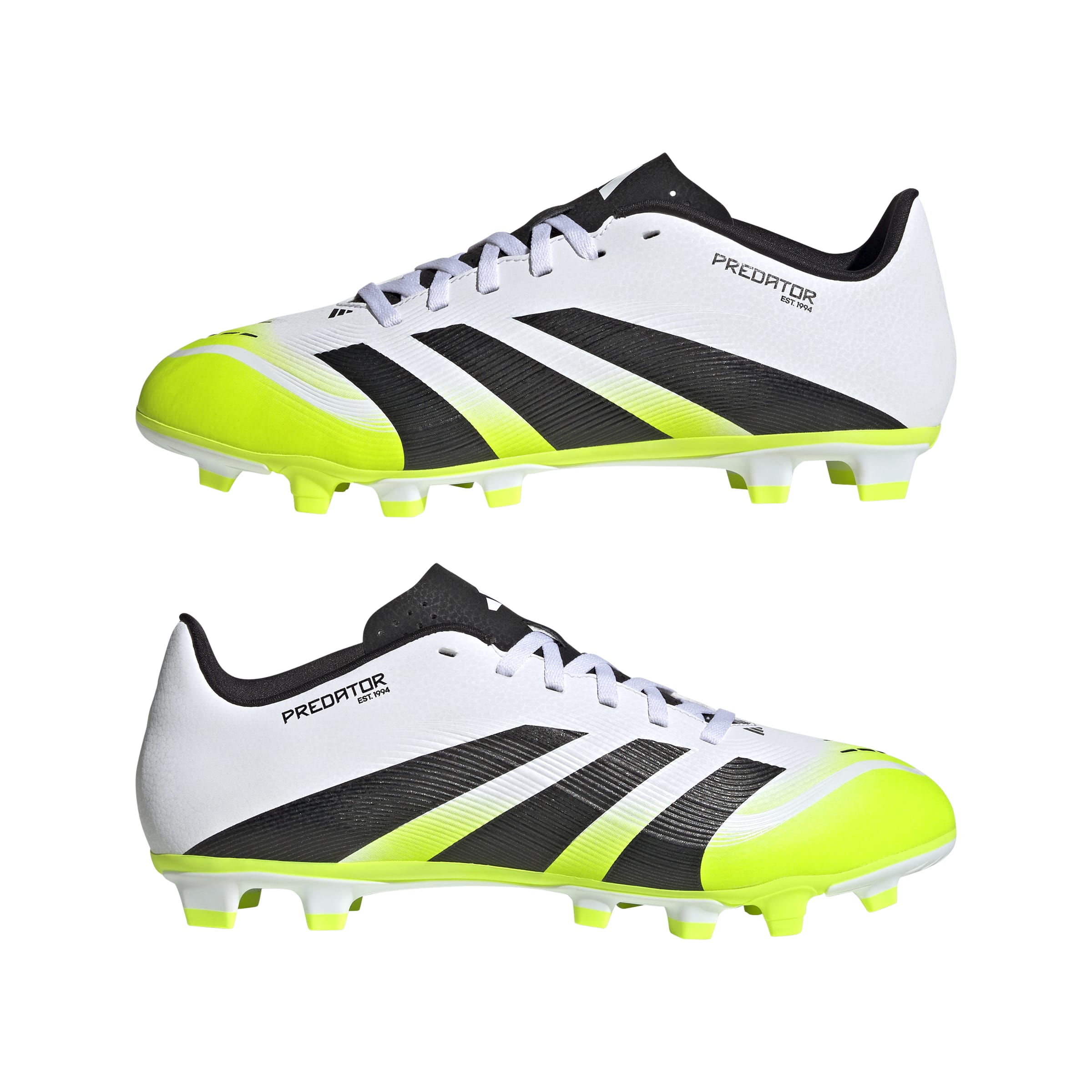 ADIDAS PREDATOR CLUB FG/MG FTWWHT/CBLACK/LUCLEM – Bild 9