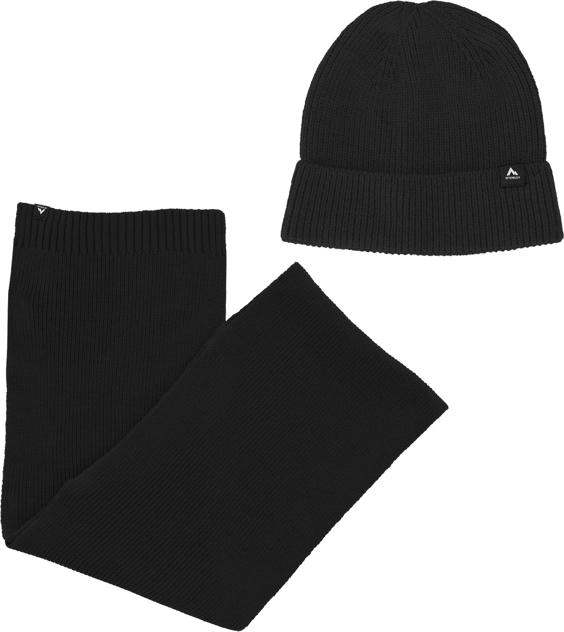 McKINLEY Ux.-Mütze Maic II + Scarf U BLACK NIGHT – Bild 2