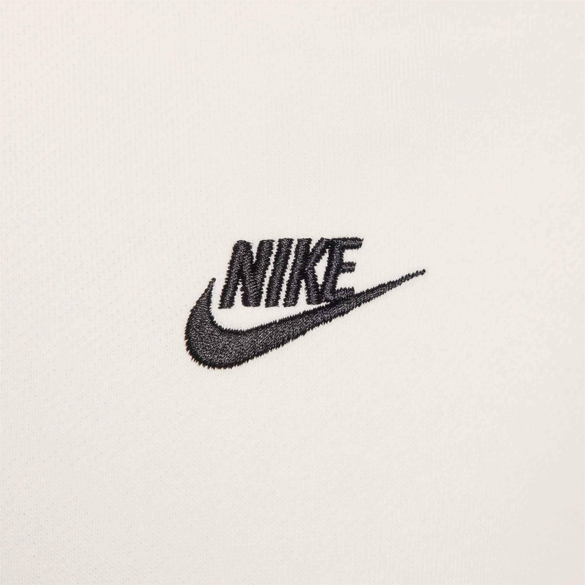 NIKE M NK CLUB FT PO HOODIE SAIL/SAIL/BLACK – Bild 6