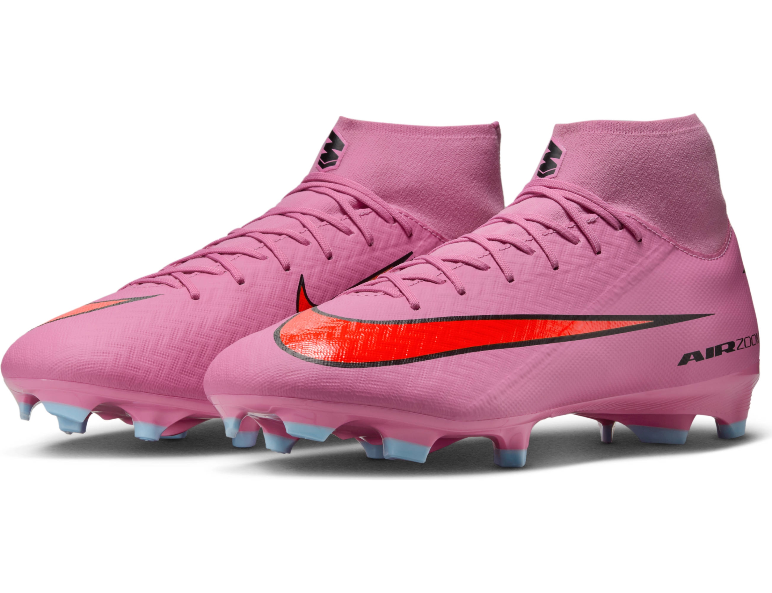 NIKE ZM SUPERFLY 10 ACAD FG/MG MAGIC FLAMINGO/BLACK-TOTAL CRI – Bild 2