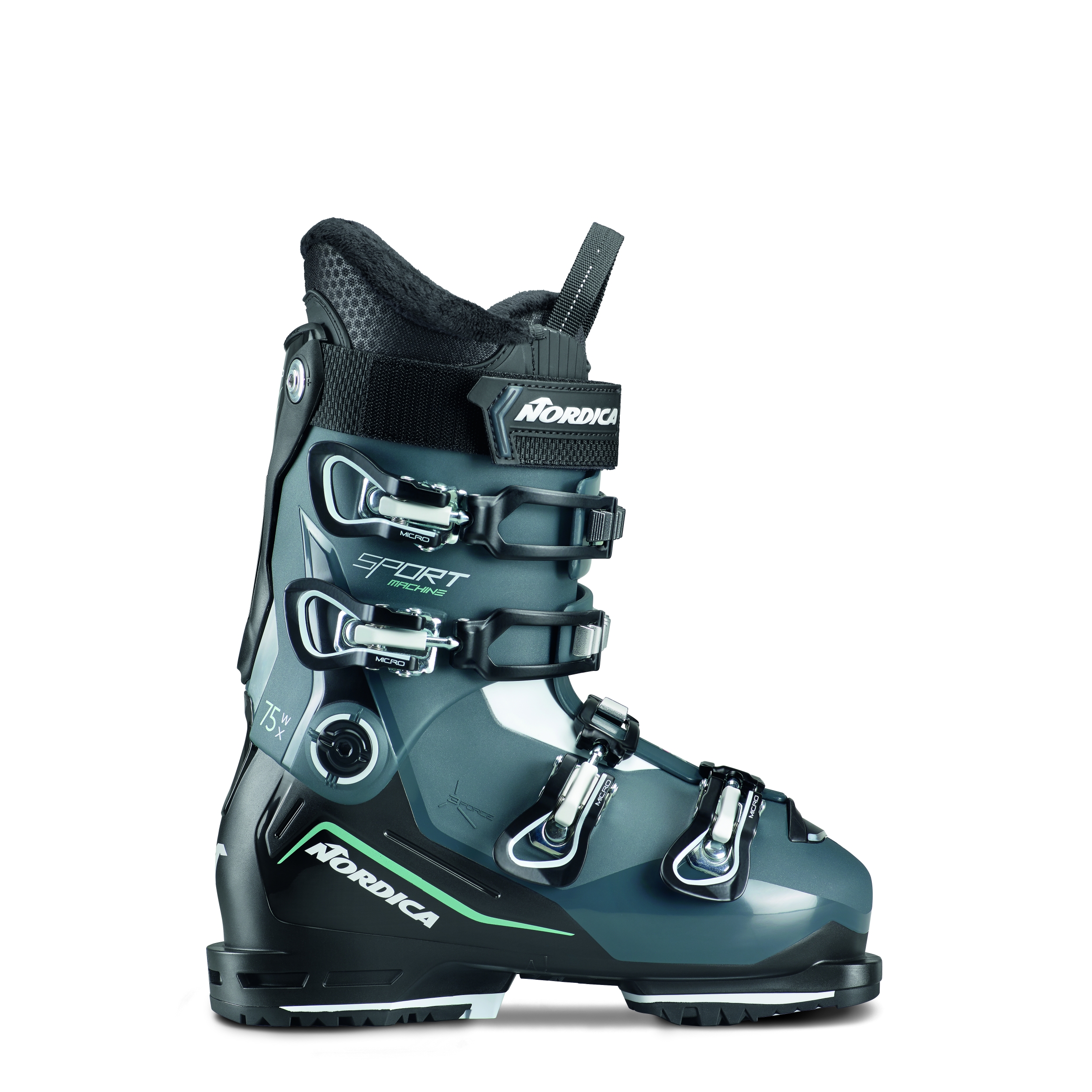 NORDICA SPORTMACHINE 3 75 X W (GW) R86 GRÃN-SCHWARZ-WEISS