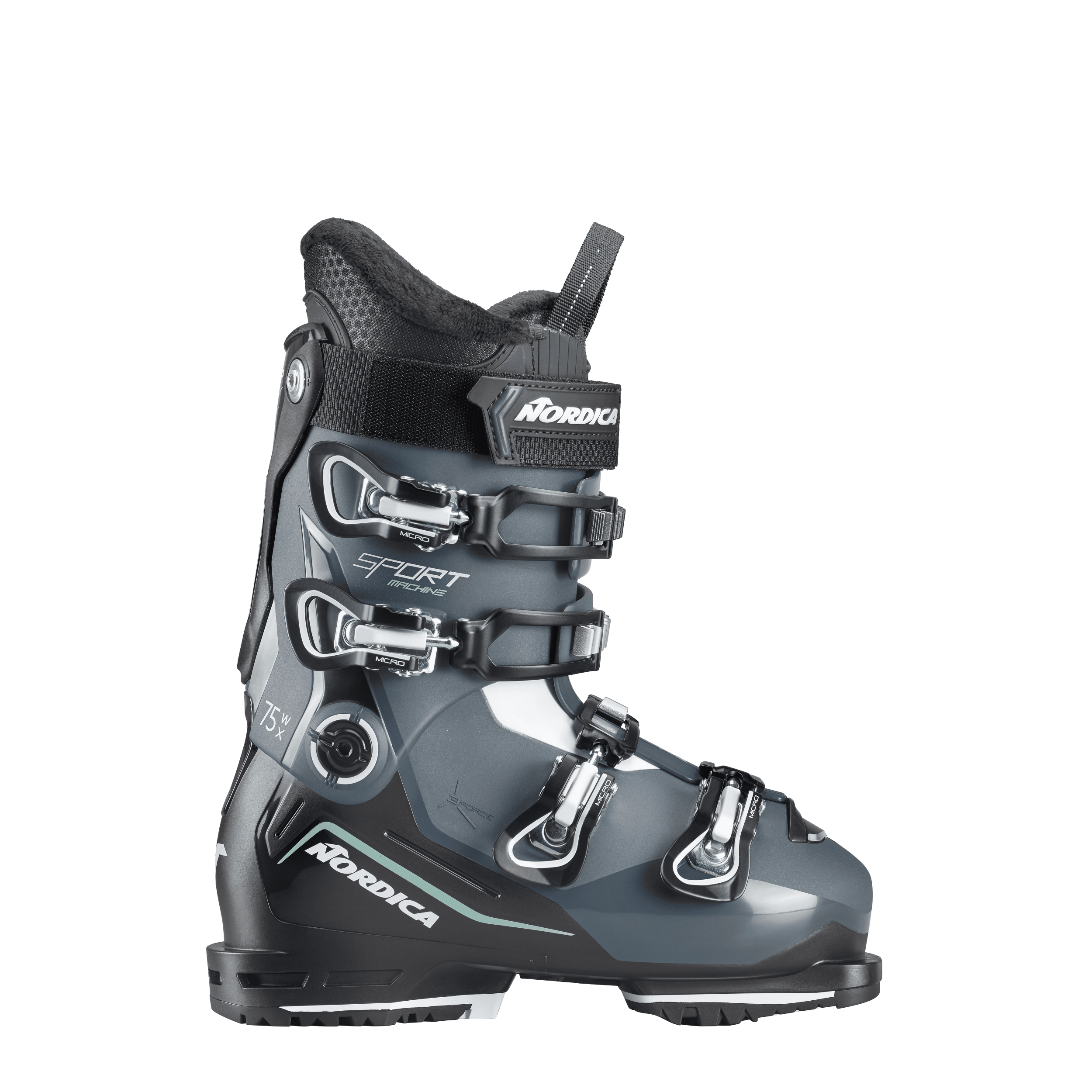 NORDICA SPORTMACHINE 3 75 X W (GW) R86 GRÃN-SCHWARZ-WEISS – Bild 2