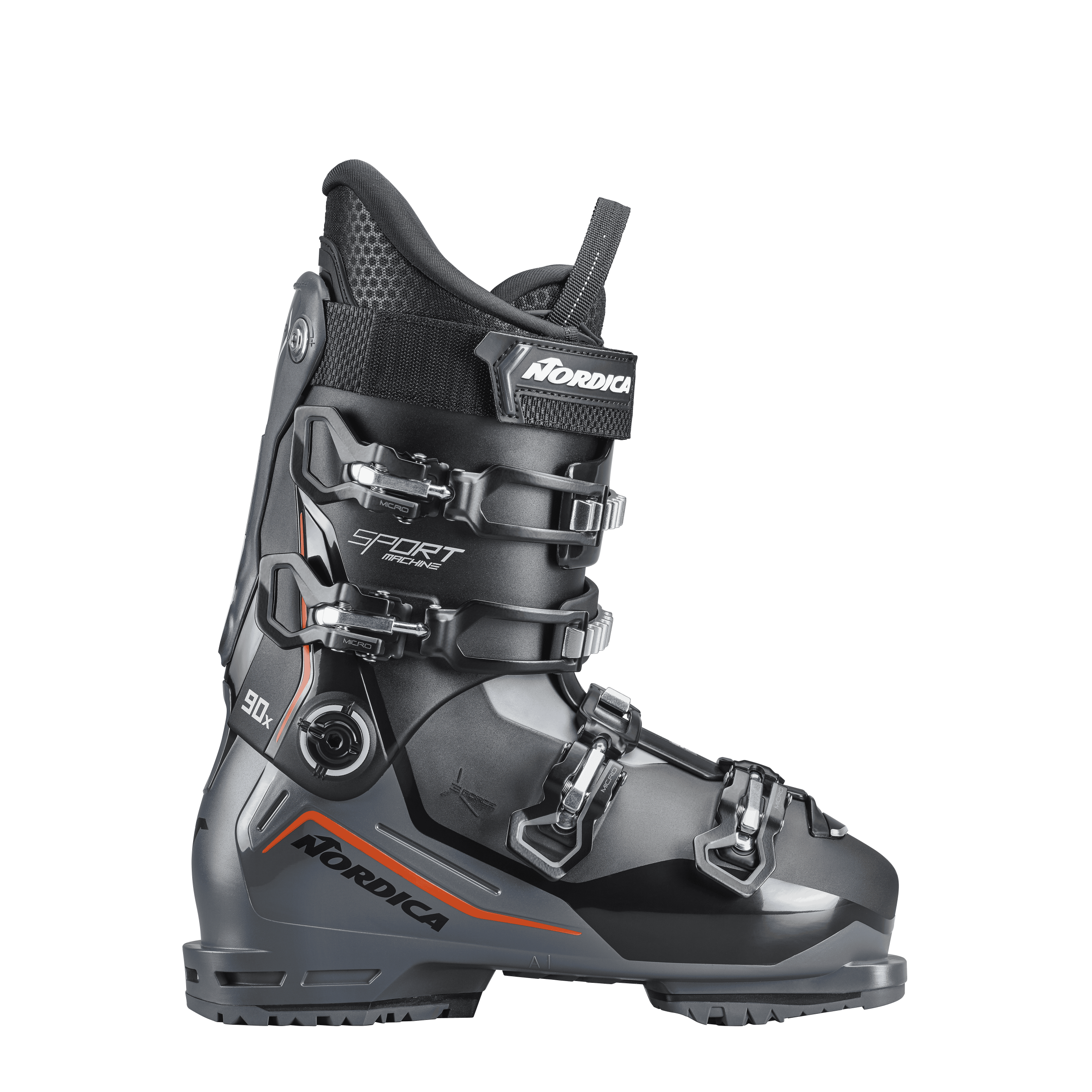 NORDICA SPORTMACHINE 3 90 X (GW) 7T1 SCHWARZ-ANTHRAZIT-ROT – Bild 2