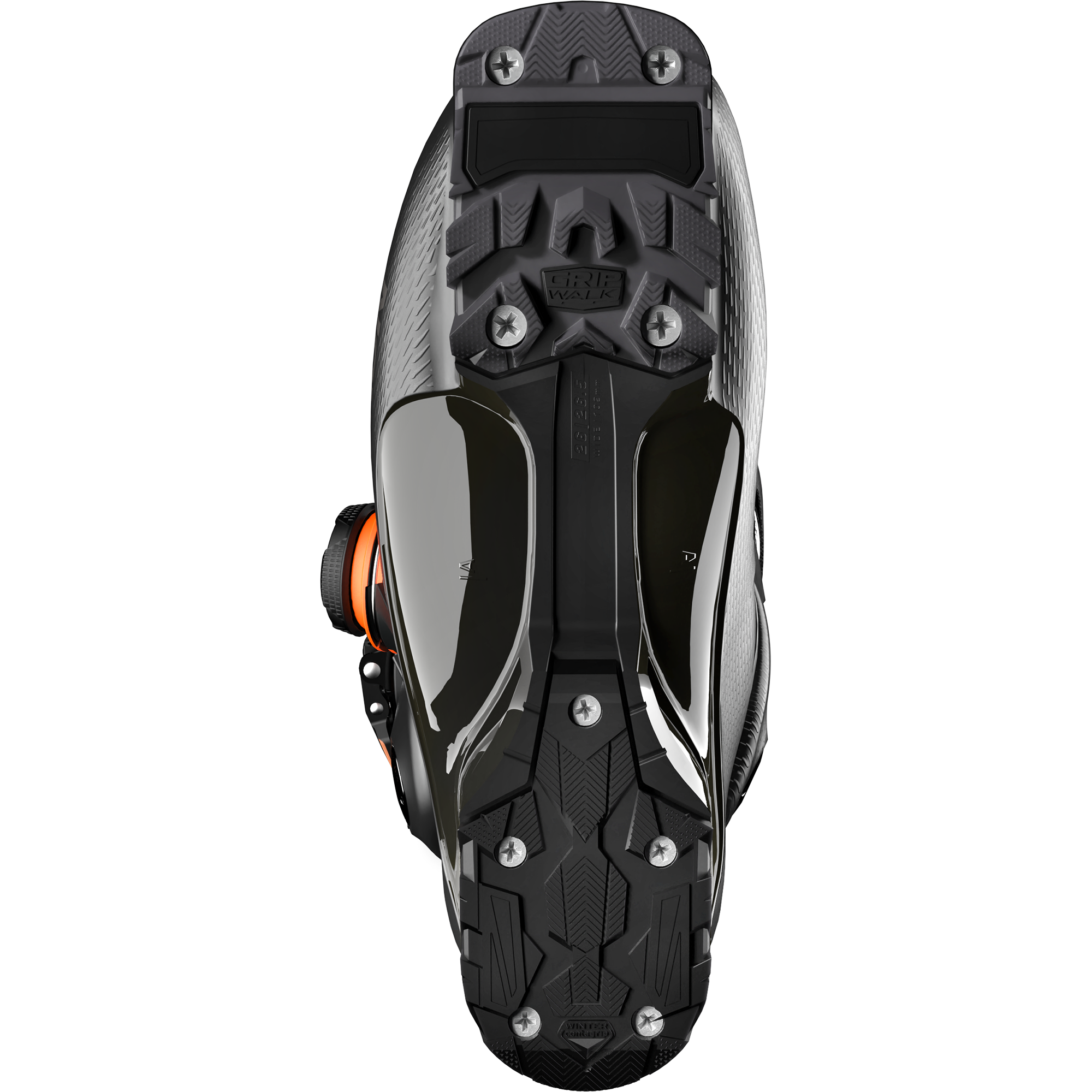 SALOMON ALP. BOOTS S/PRO DELTA BOA X10 BLACK/DARK GREY MET./ORANGE TI – Bild 3