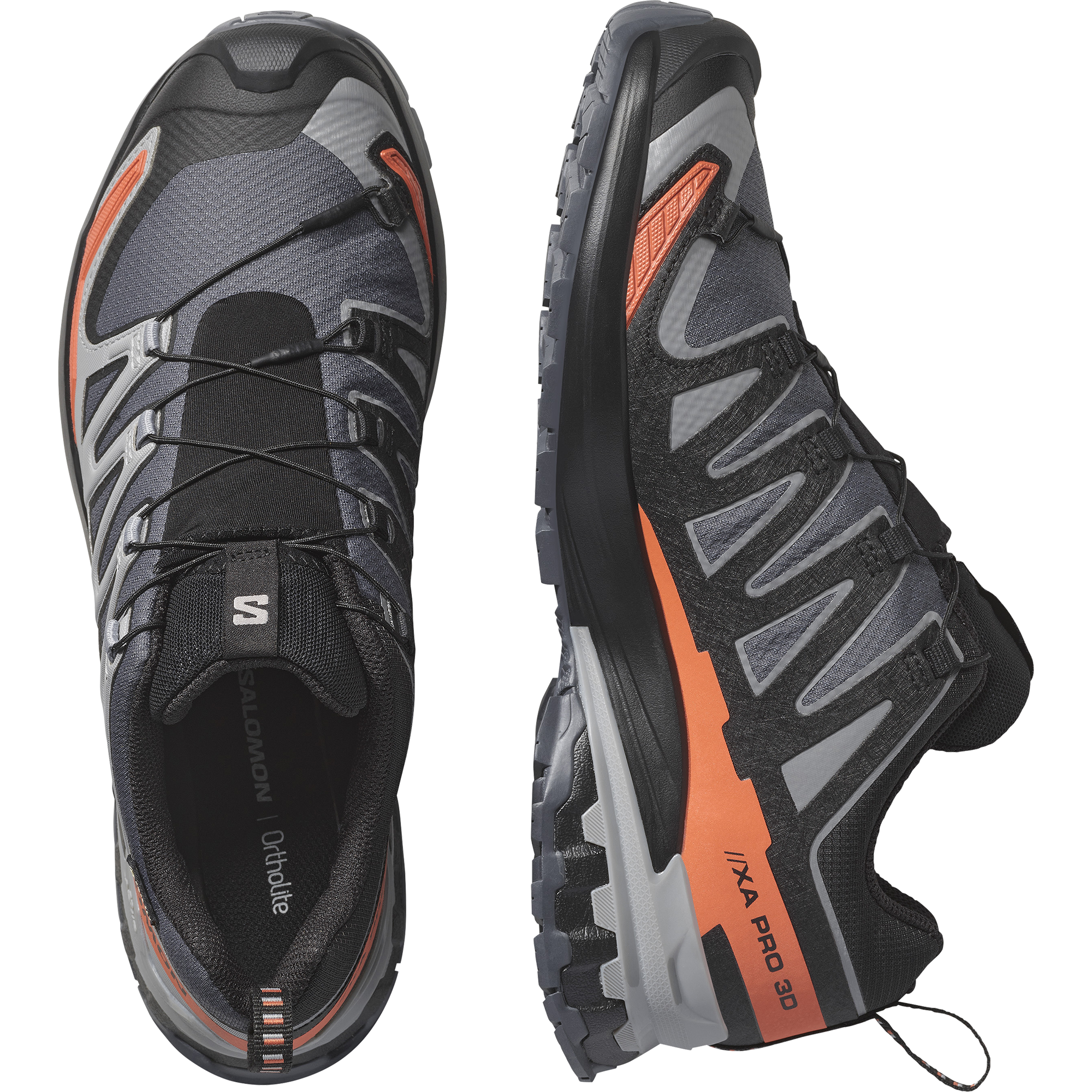 SALOMON SHOES XA PRO 3D V9 GTX Turbul/ TURBULENCE/BLACK/BURNT OCHRE – Bild 6