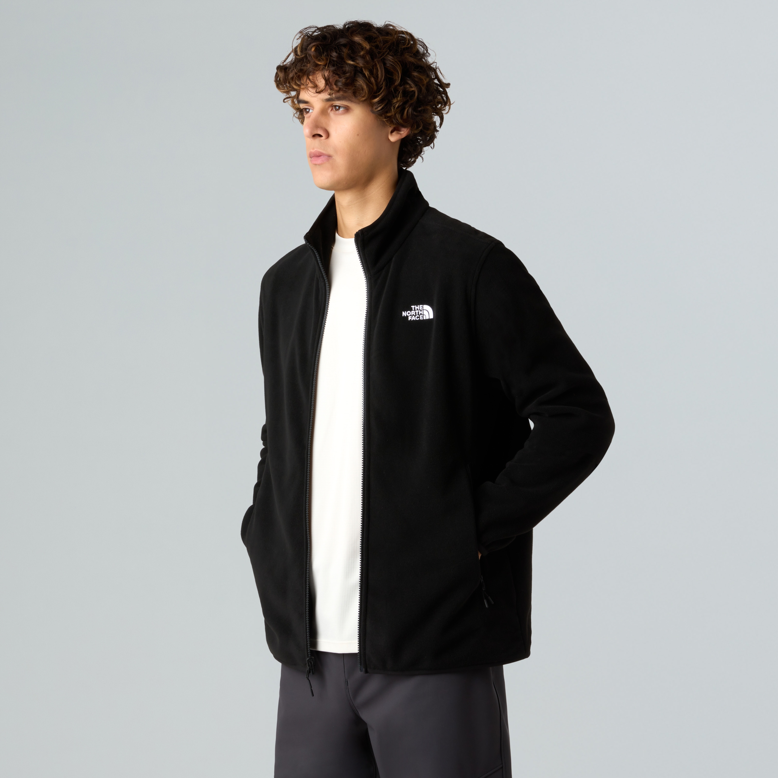 THE NORTH FACE M GLACIER FLEECE JACKET TNF BLACK – Bild 5