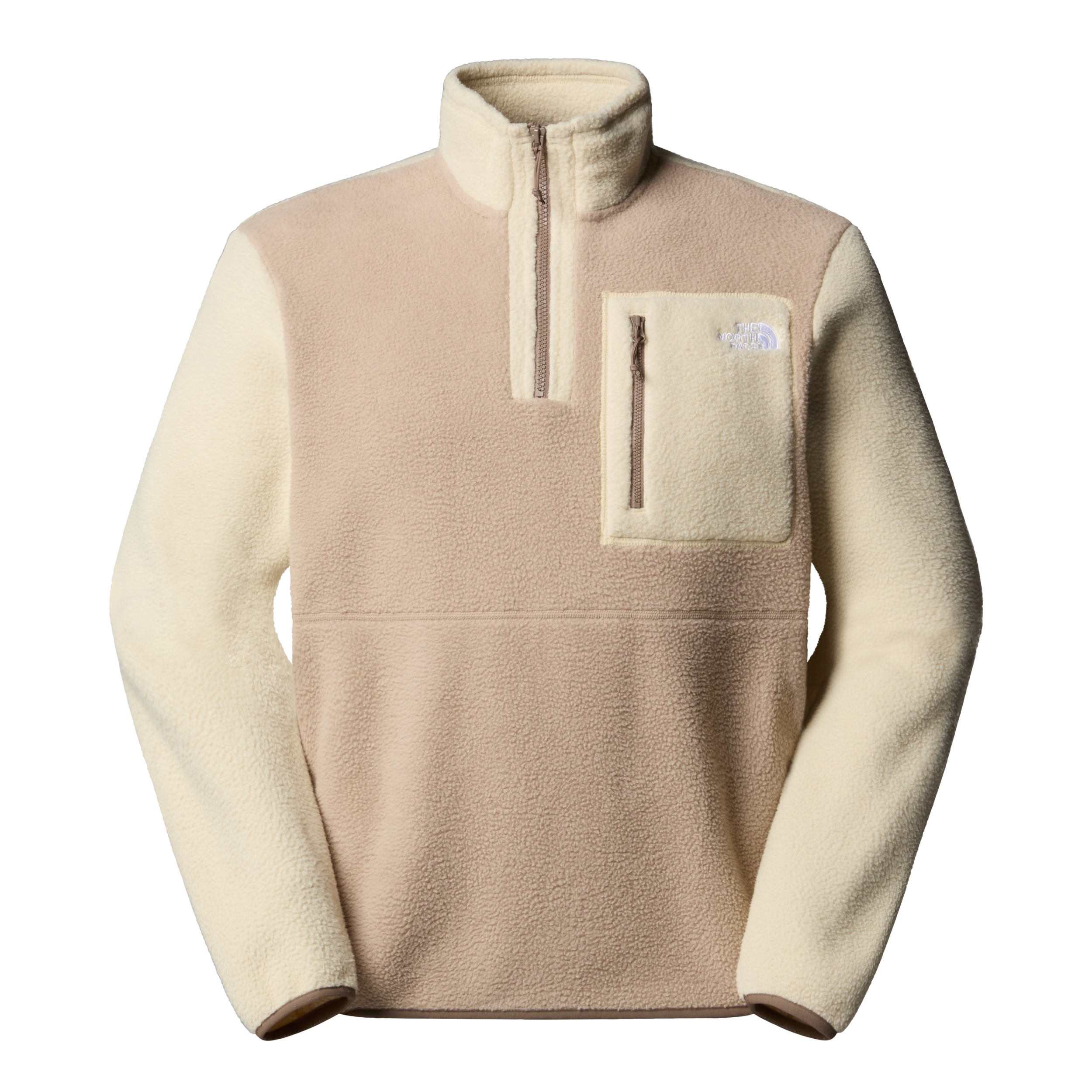 THE NORTH FACE M YUMIORI 1/4 ZIP MUSHROOM GREY/GRAVEL/MO