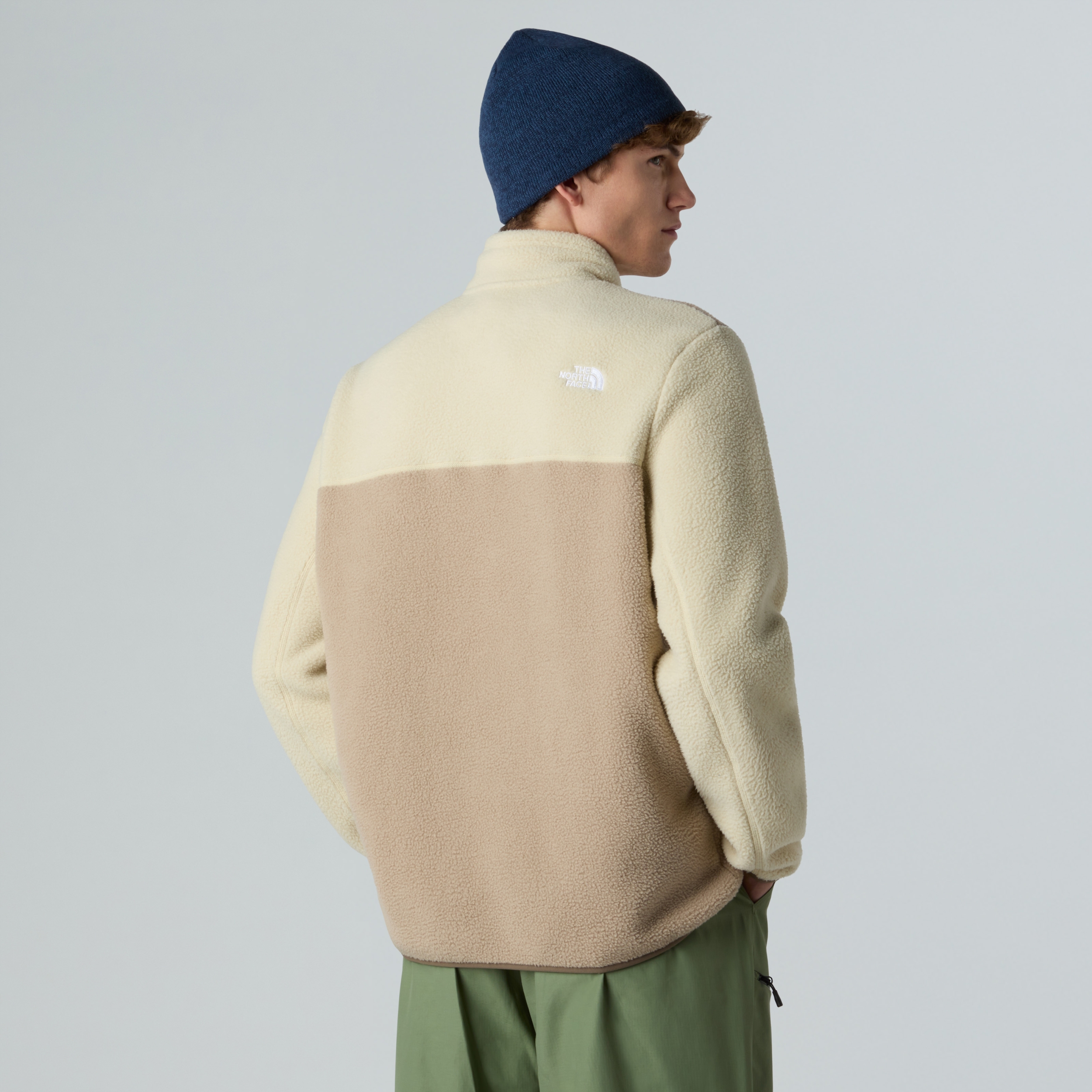 THE NORTH FACE M YUMIORI 1/4 ZIP MUSHROOM GREY/GRAVEL/MO – Bild 3