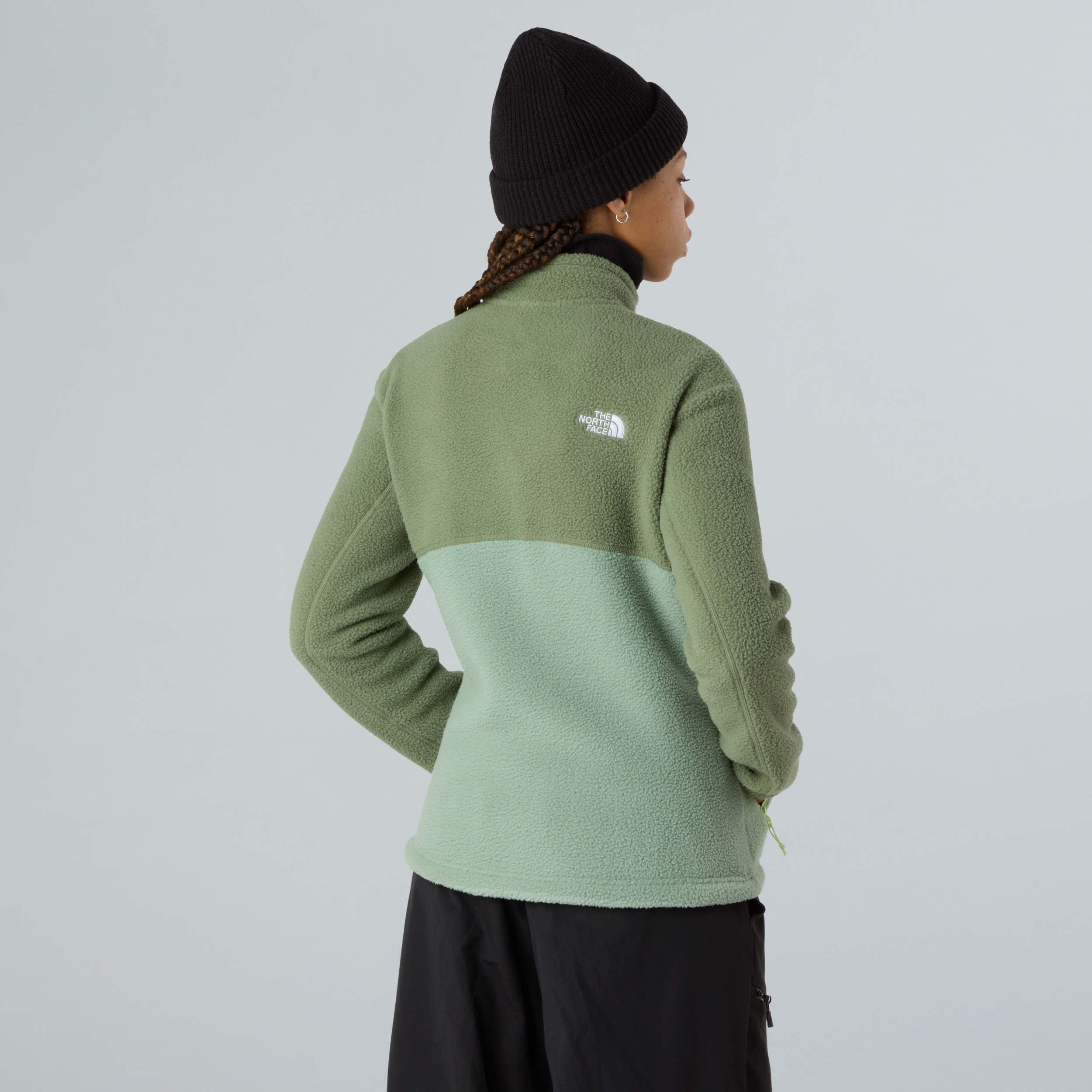 THE NORTH FACE W YUMIORI FULL ZIP SLATE MOSS/BARK MIST/AS – Bild 3