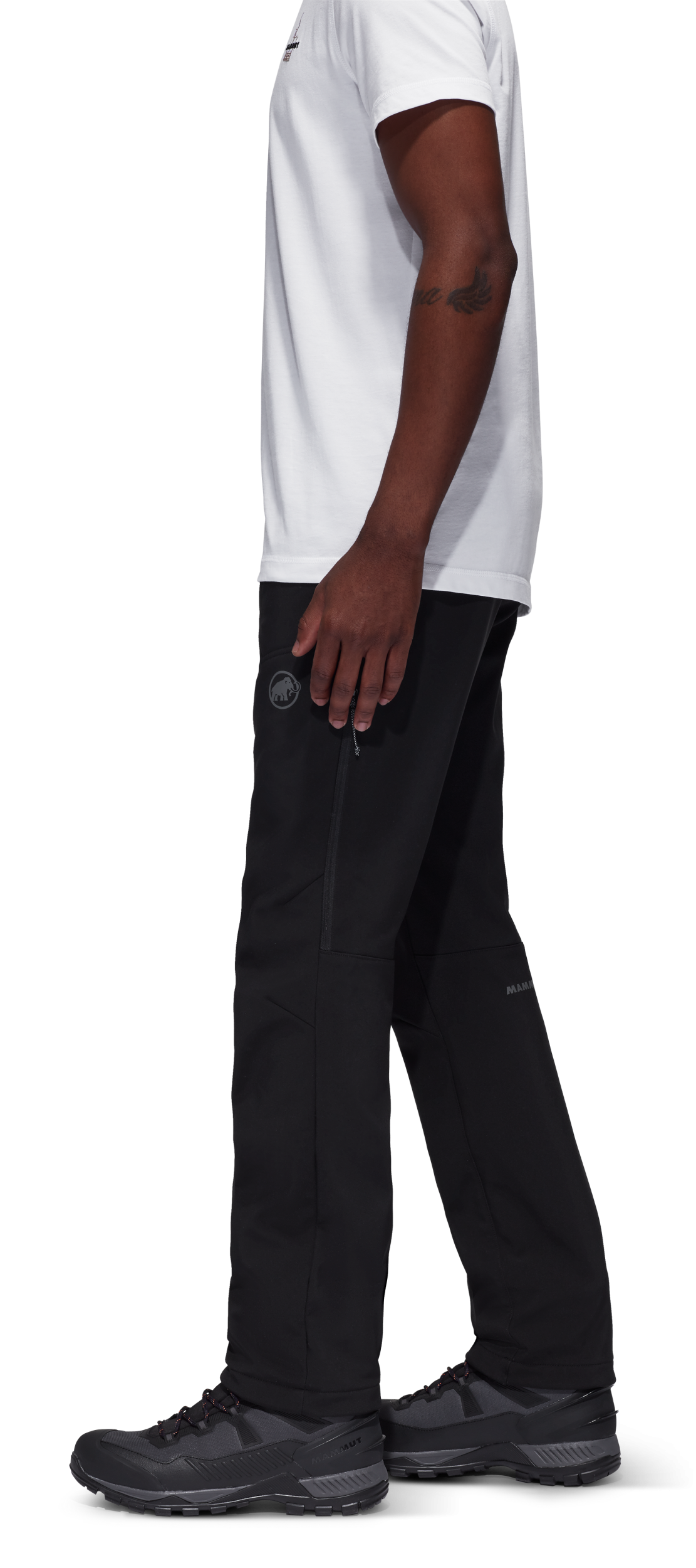 MAMMUT Runbold Winter SO Pants Men BLACK – Bild 4
