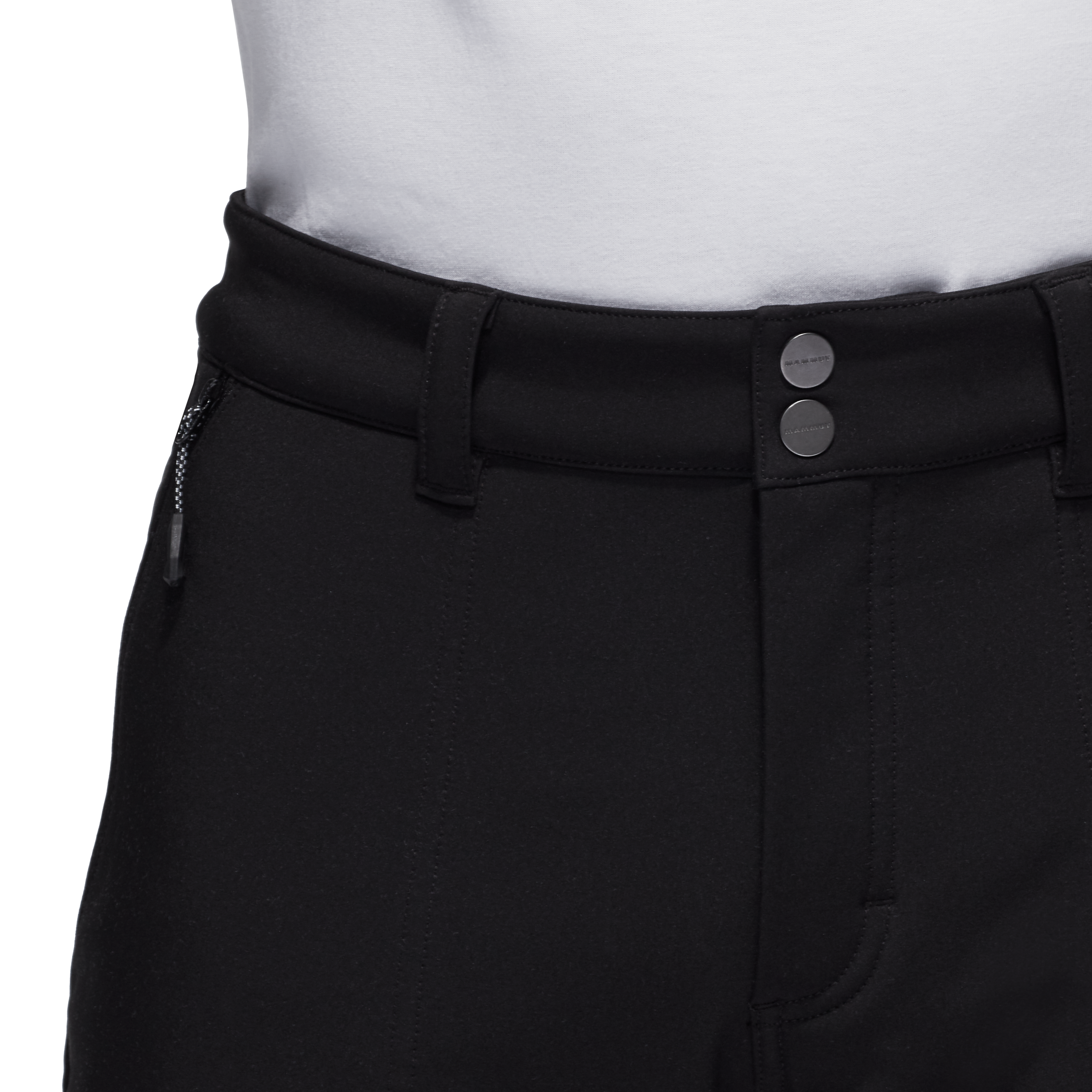 MAMMUT Runbold Winter SO Pants Men BLACK – Bild 6