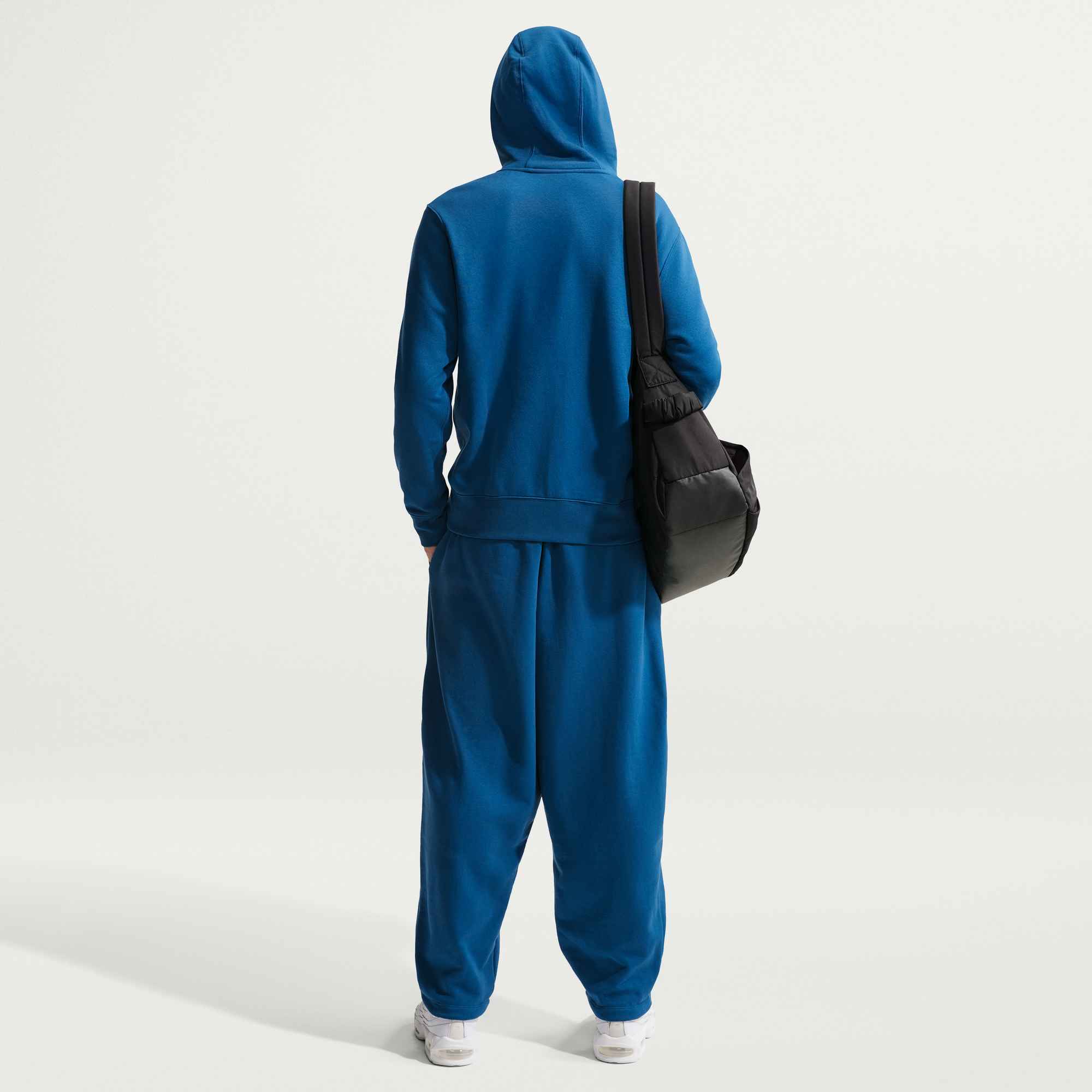 NIKE M NK CLUB BB FZ HOODIE COURT BLUE/COURT BLUE/LT KHAKI – Bild 2