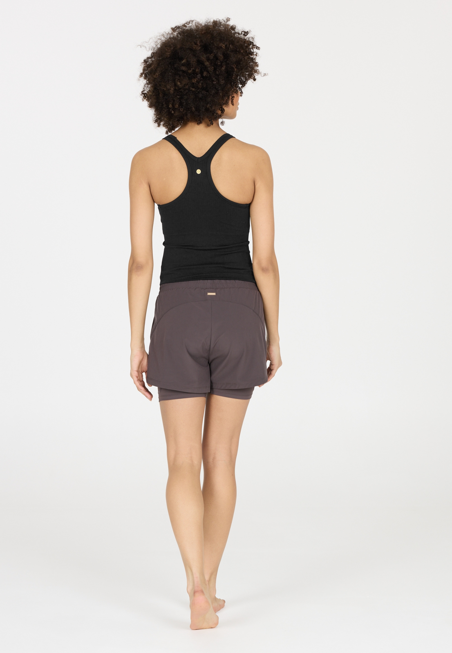 ATHLECIA Connie W Padded Sports Bra Top BLACK – Bild 6