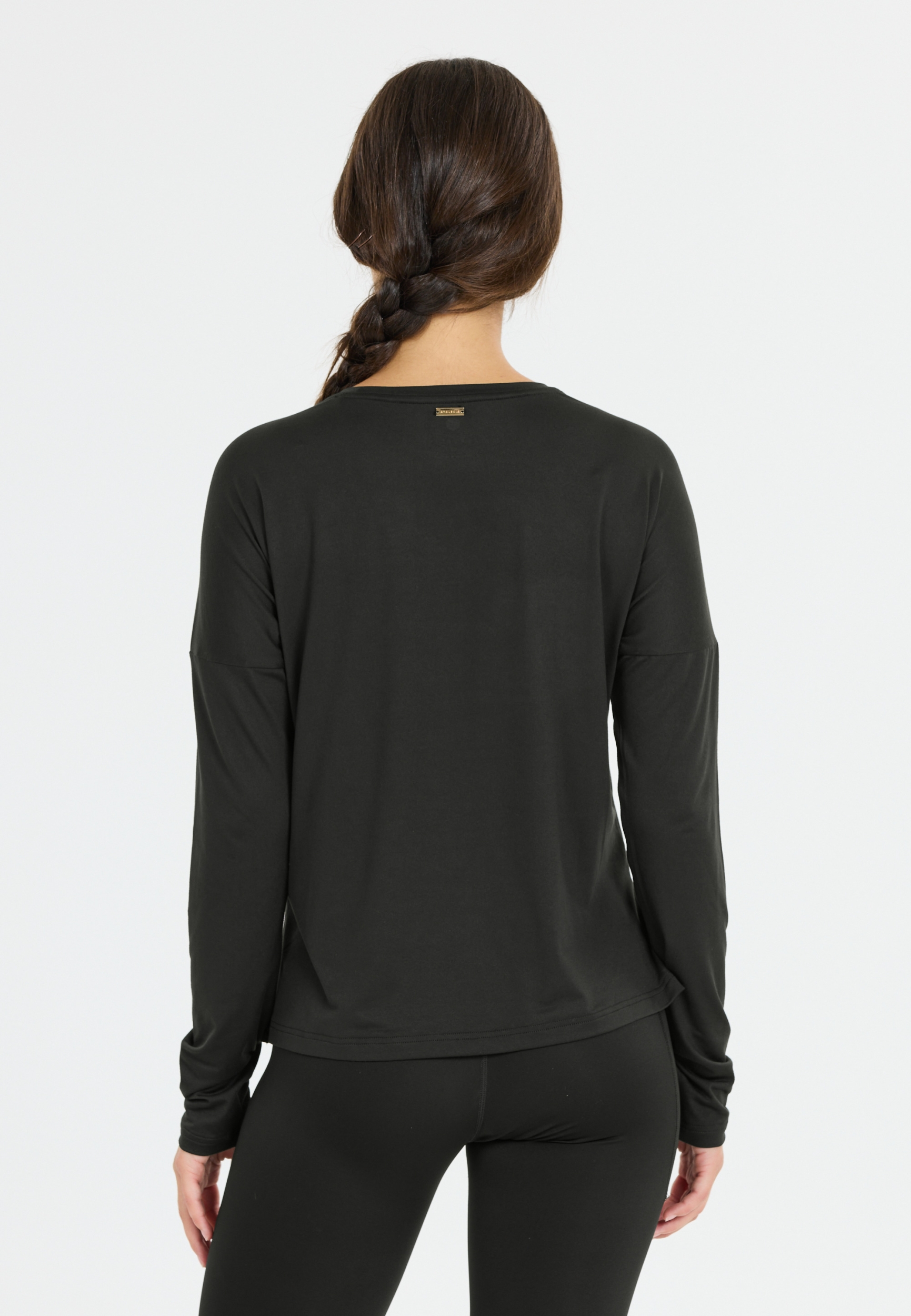 ATHLECIA Pacy W L/S Tee BLACK – Bild 8