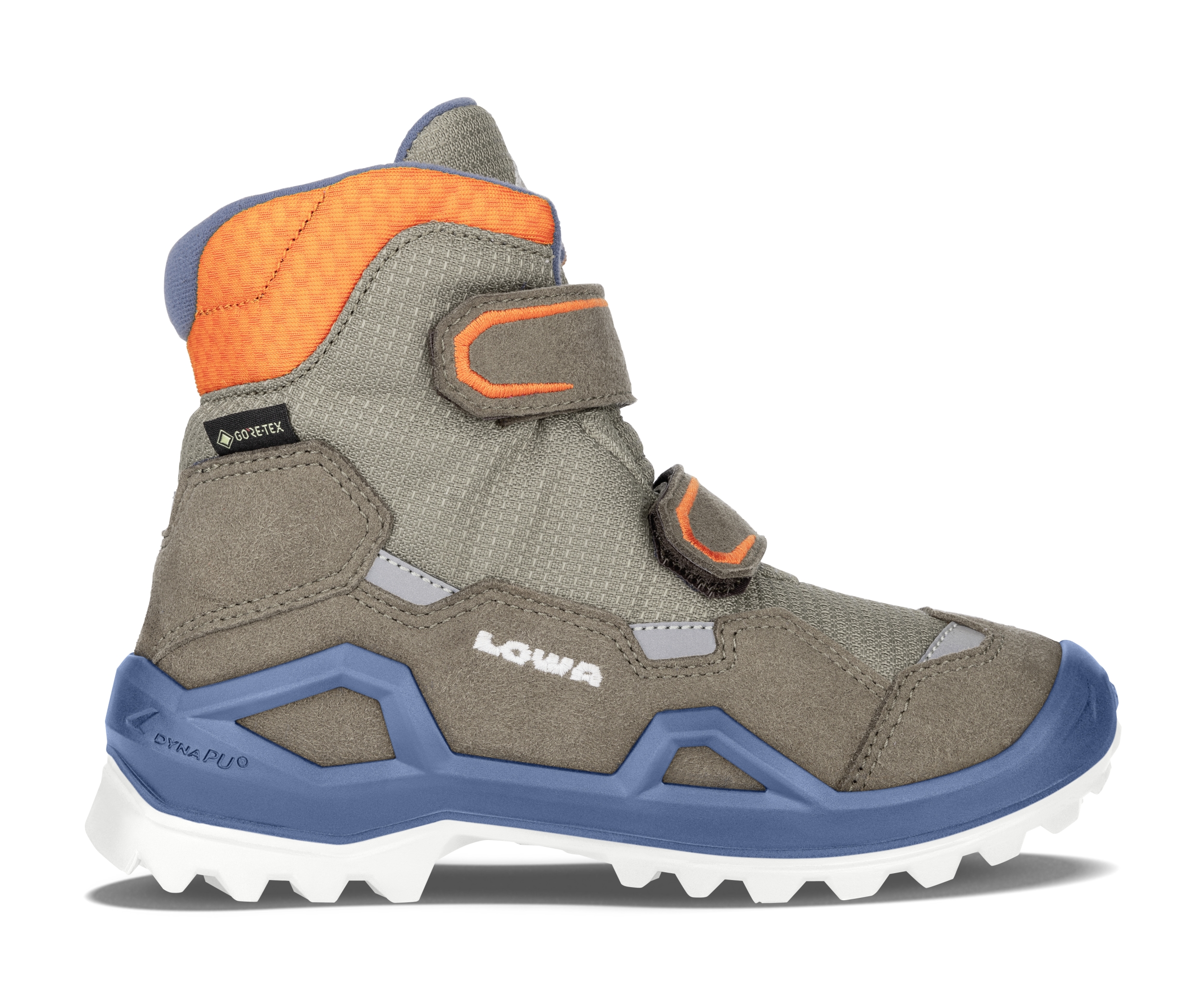 LOWA MILO EVO GTX MID JR BRAUN/ORANGE