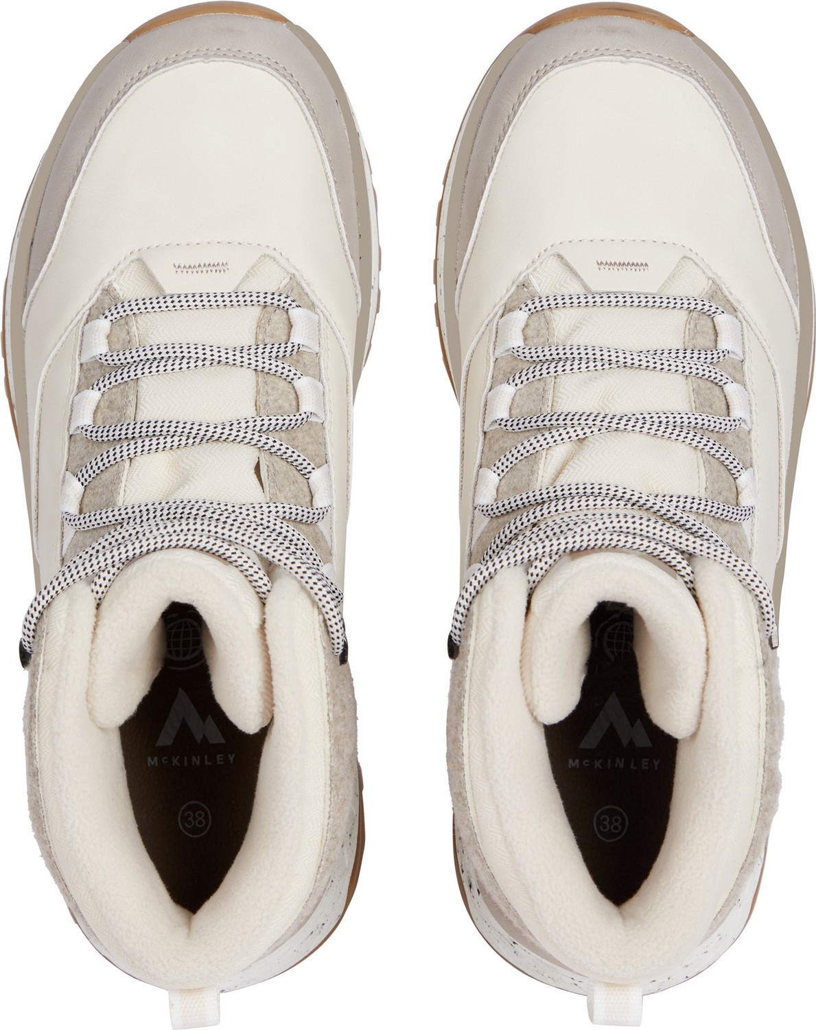 McKINLEY Da.-Après-Schuh Ranger MID AQX W BEIGE/BROWN SMOKE/BL – Bild 3